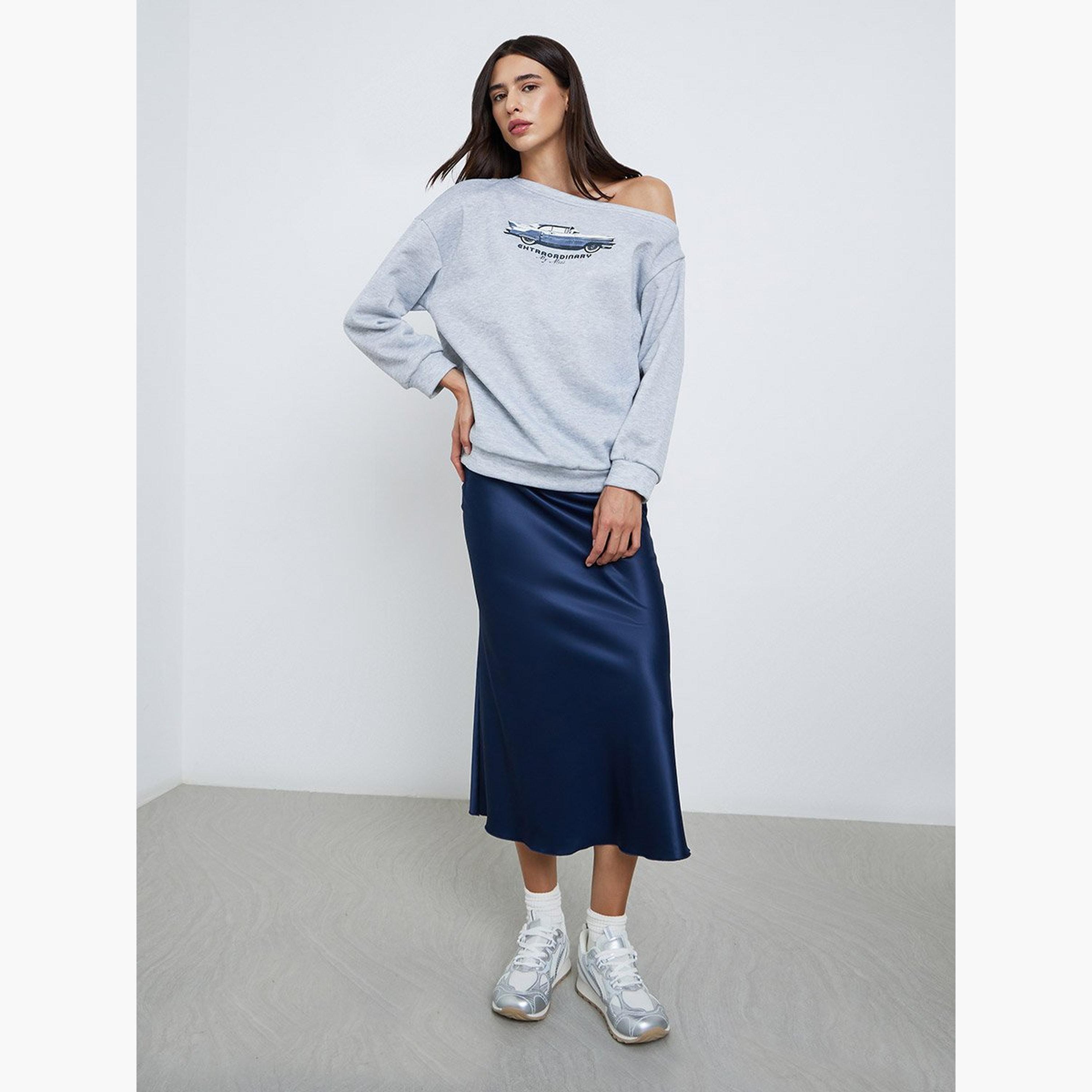 ستايلي - سويت شيرت رمادي برقبة غير متماثلة-women-winterwear-hoodiesandsweatshirts-sweatshirts-image-2