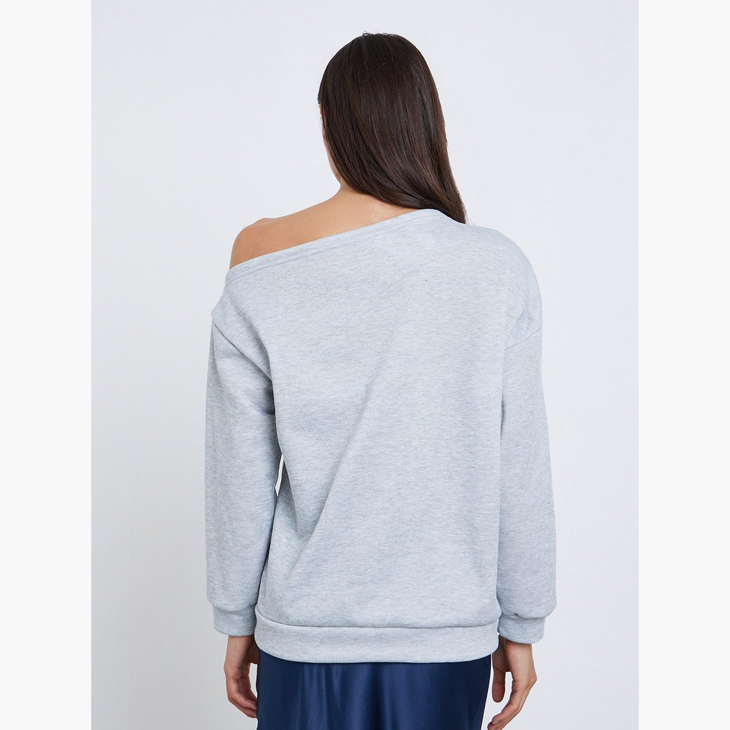 ستايلي - سويت شيرت رمادي برقبة غير متماثلة-women-winterwear-hoodiesandsweatshirts-sweatshirts-image-5