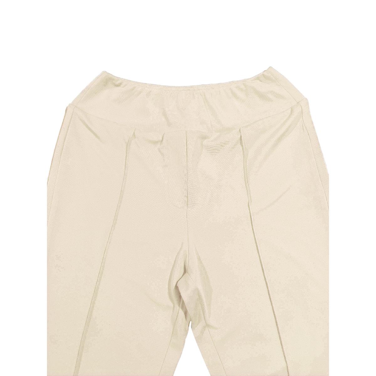Take Two Beige High Rise Flare Pants-women-clothing-bottoms-trousers-image-4