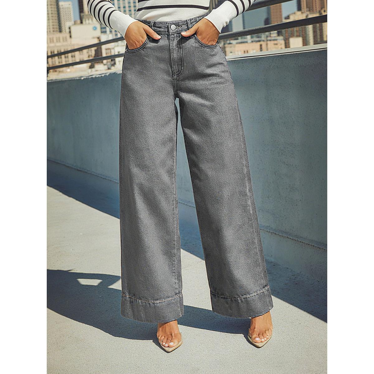 بنطال جينز بقصة أرجل واسعة-women-clothing-bottoms-jeans-image-3