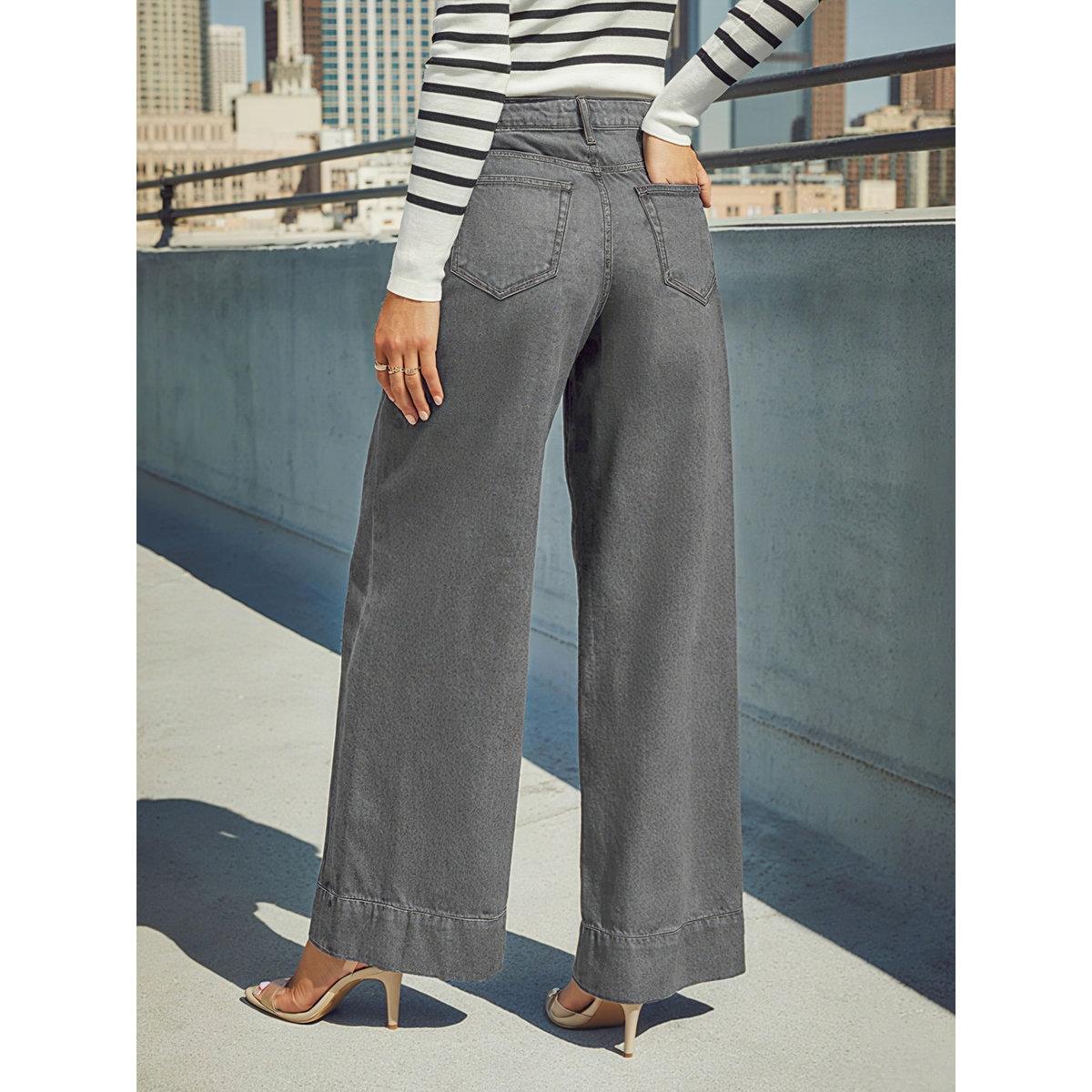 بنطال جينز بقصة أرجل واسعة-women-clothing-bottoms-jeans-image-4