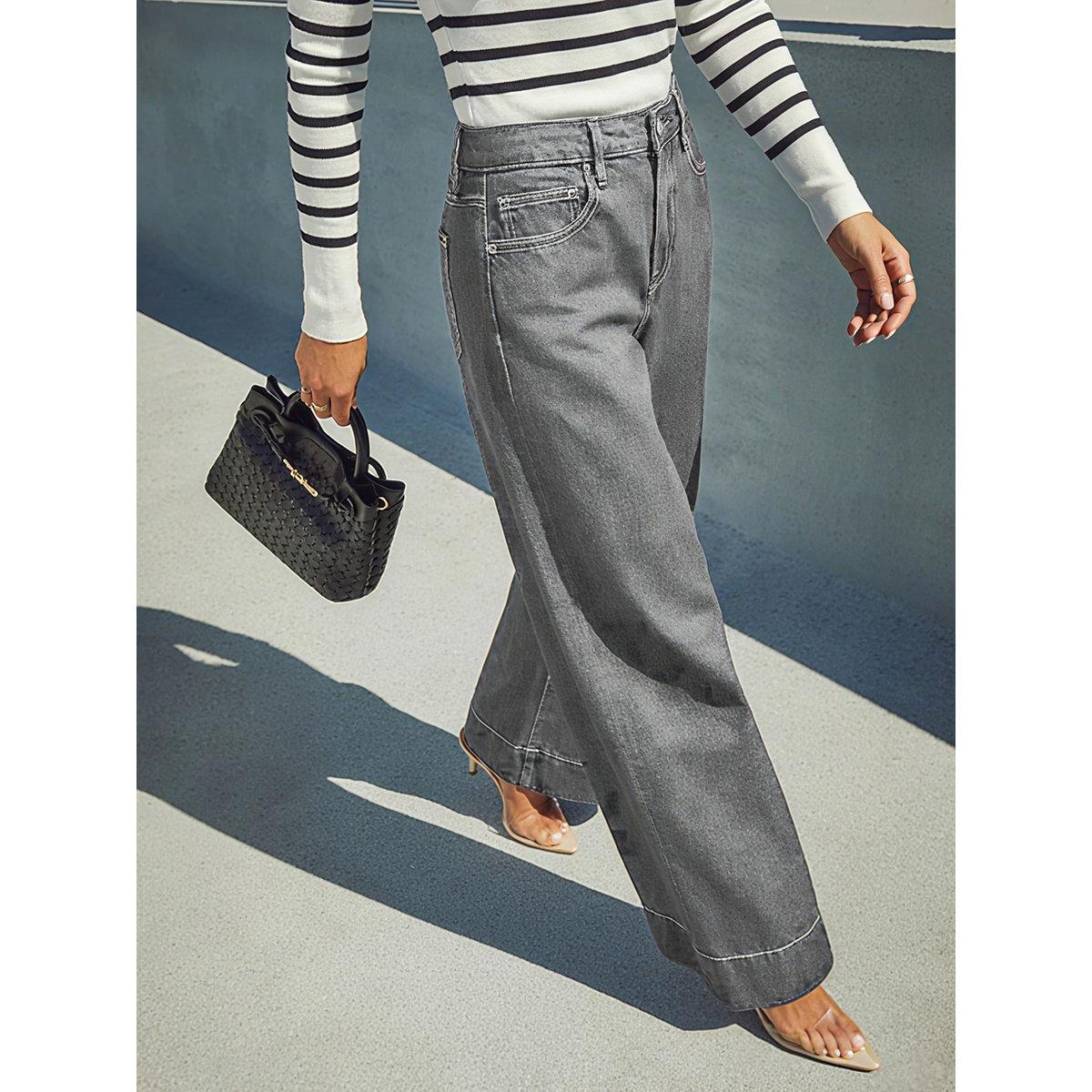 بنطال جينز بقصة أرجل واسعة-women-clothing-bottoms-jeans-image-5