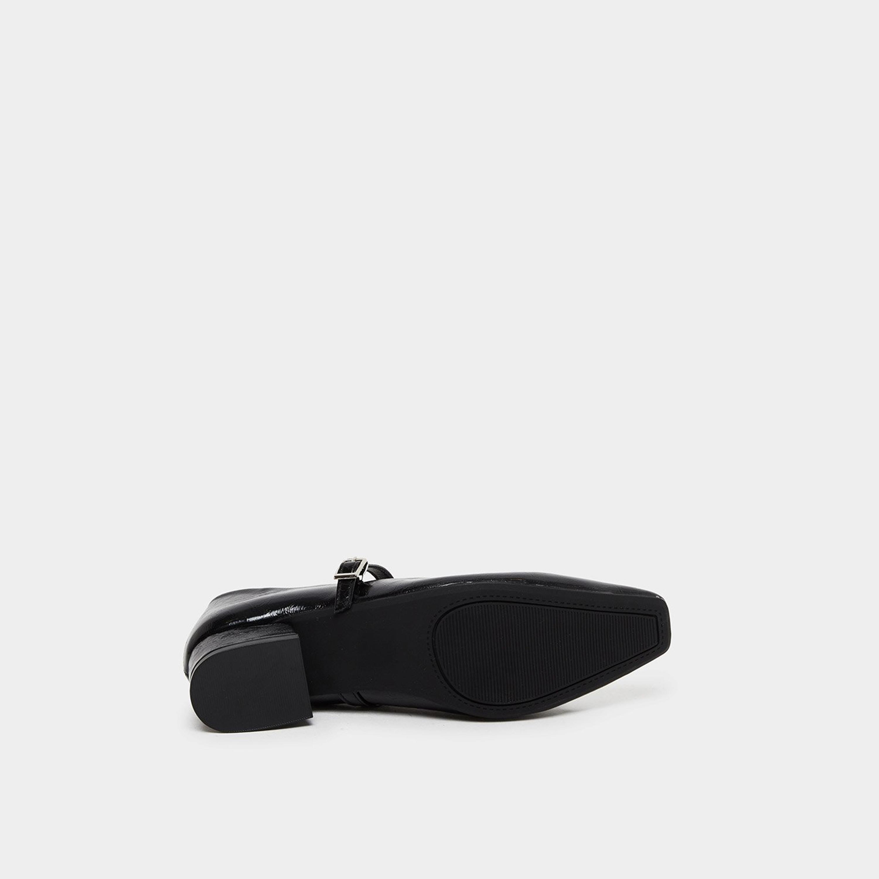 Take Two Women Black Block Heel Mary Jane Shoes-women-shoes-sandals-heeled-image-6