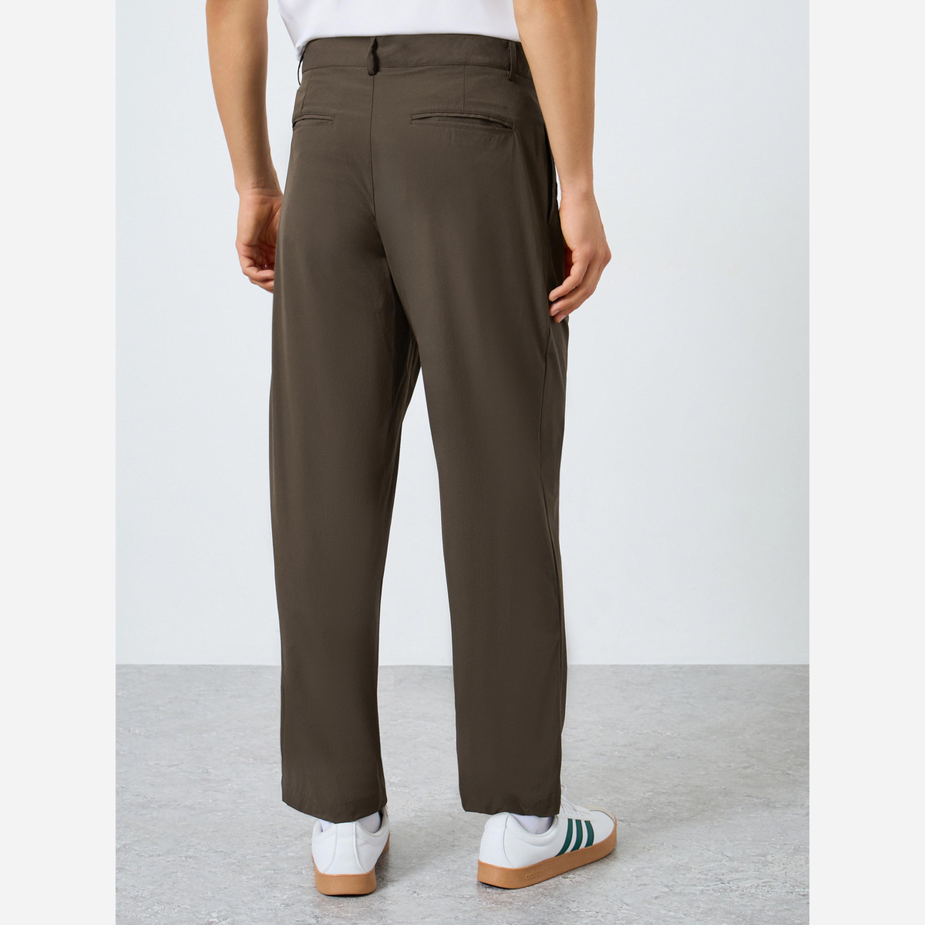 Styli Men Relaxed Fit Solid Pants-men-clothing-bottoms-trousersandchinos-trousers-image-3