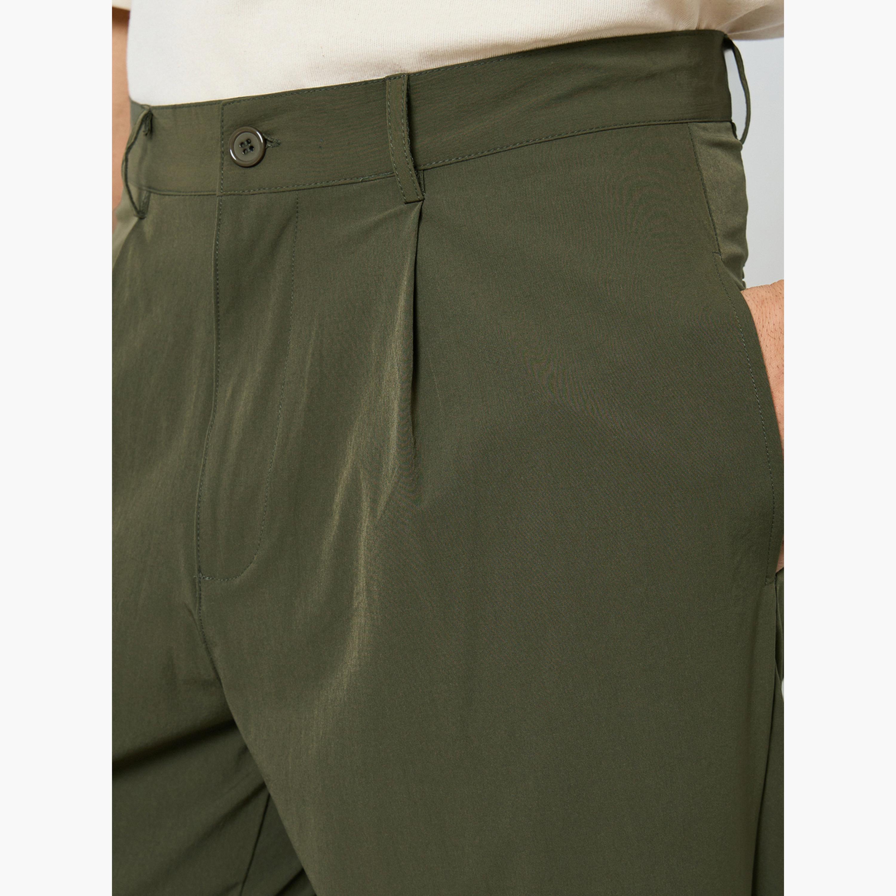 Styli Men Relaxed Fit Solid Pants-men-clothing-bottoms-trousersandchinos-trousers-image-3