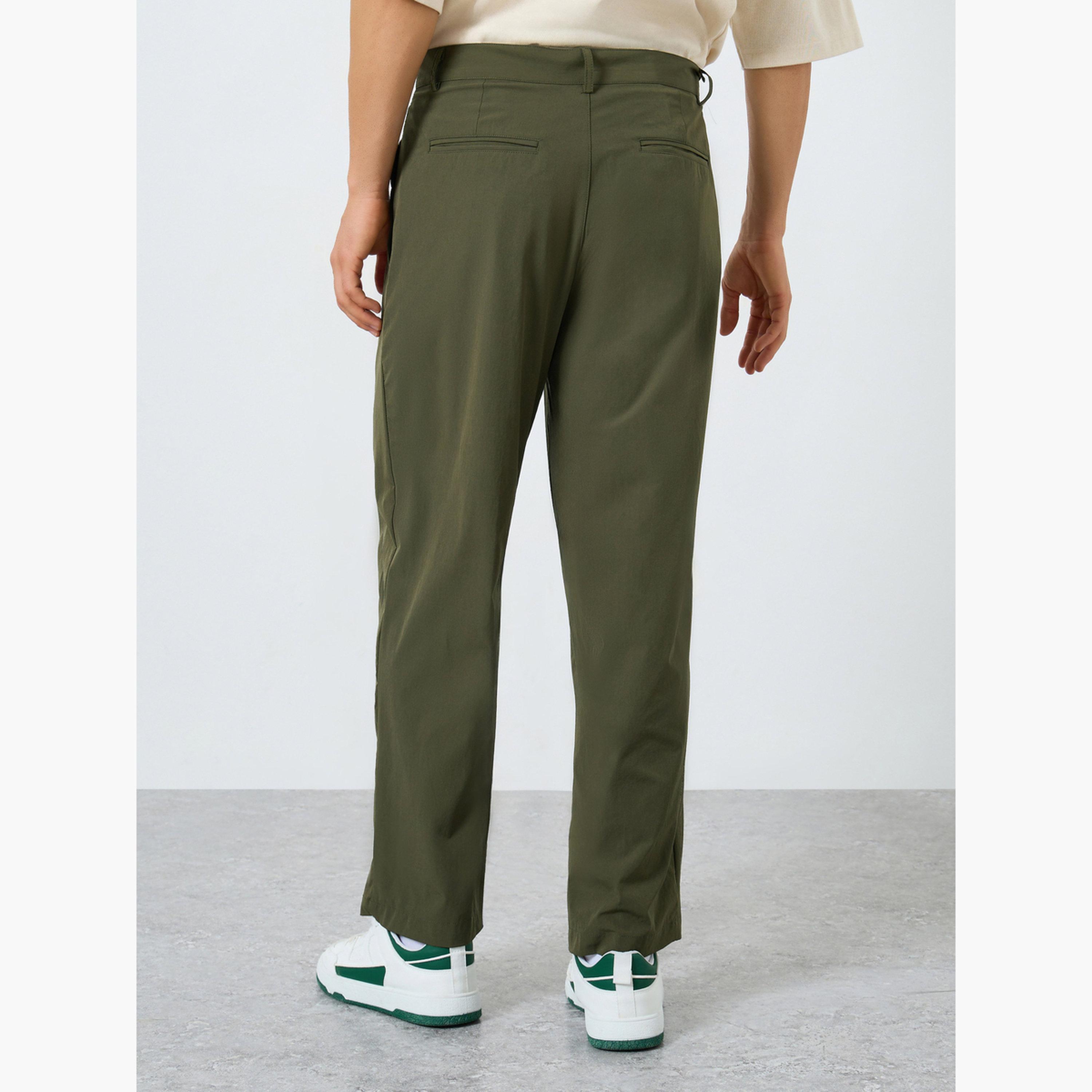 Styli Men Relaxed Fit Solid Pants-men-clothing-bottoms-trousersandchinos-trousers-image-4