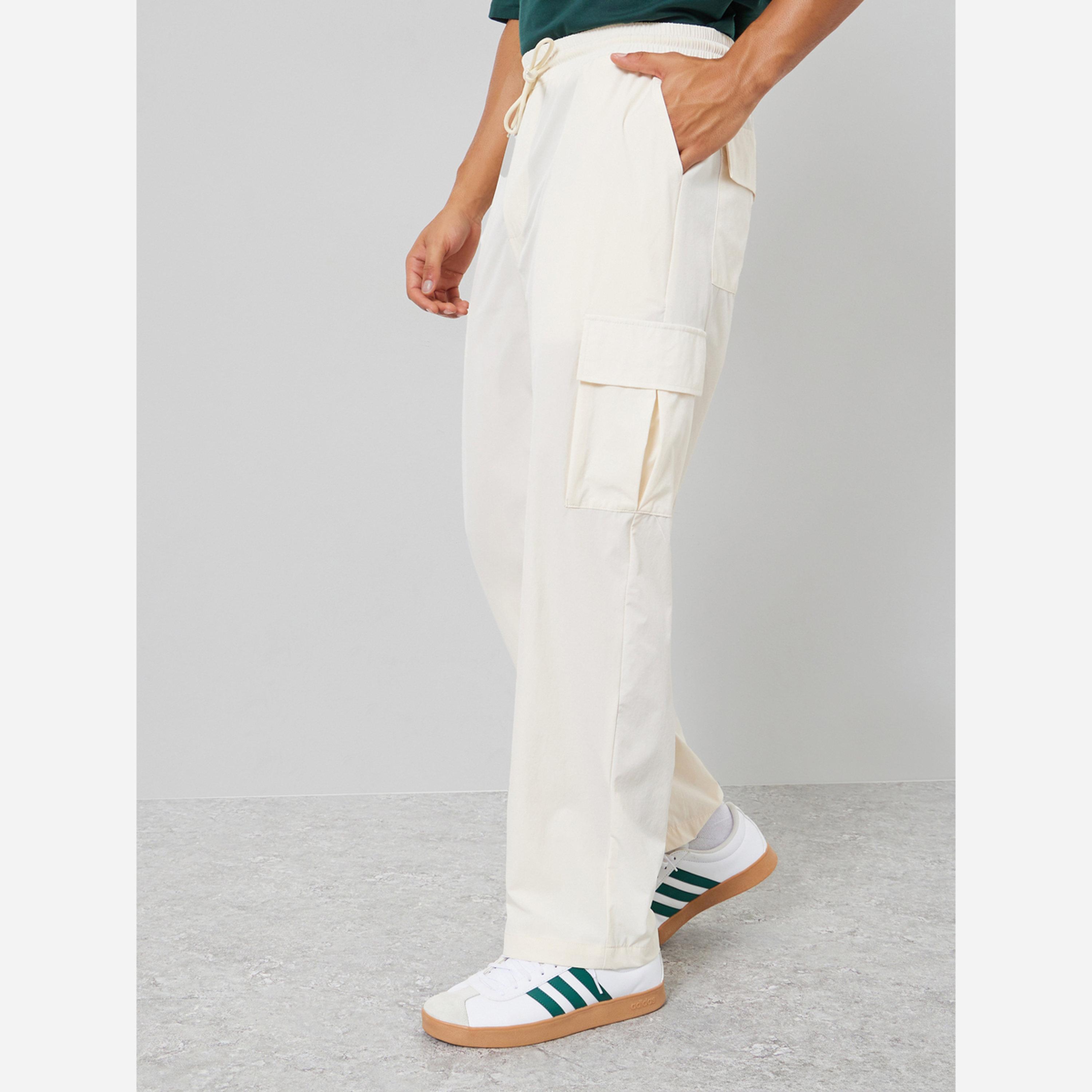 Styli Men Off White Relaxed Cargo Pants-men-clothing-bottoms-trousersandchinos-trousers-image-1