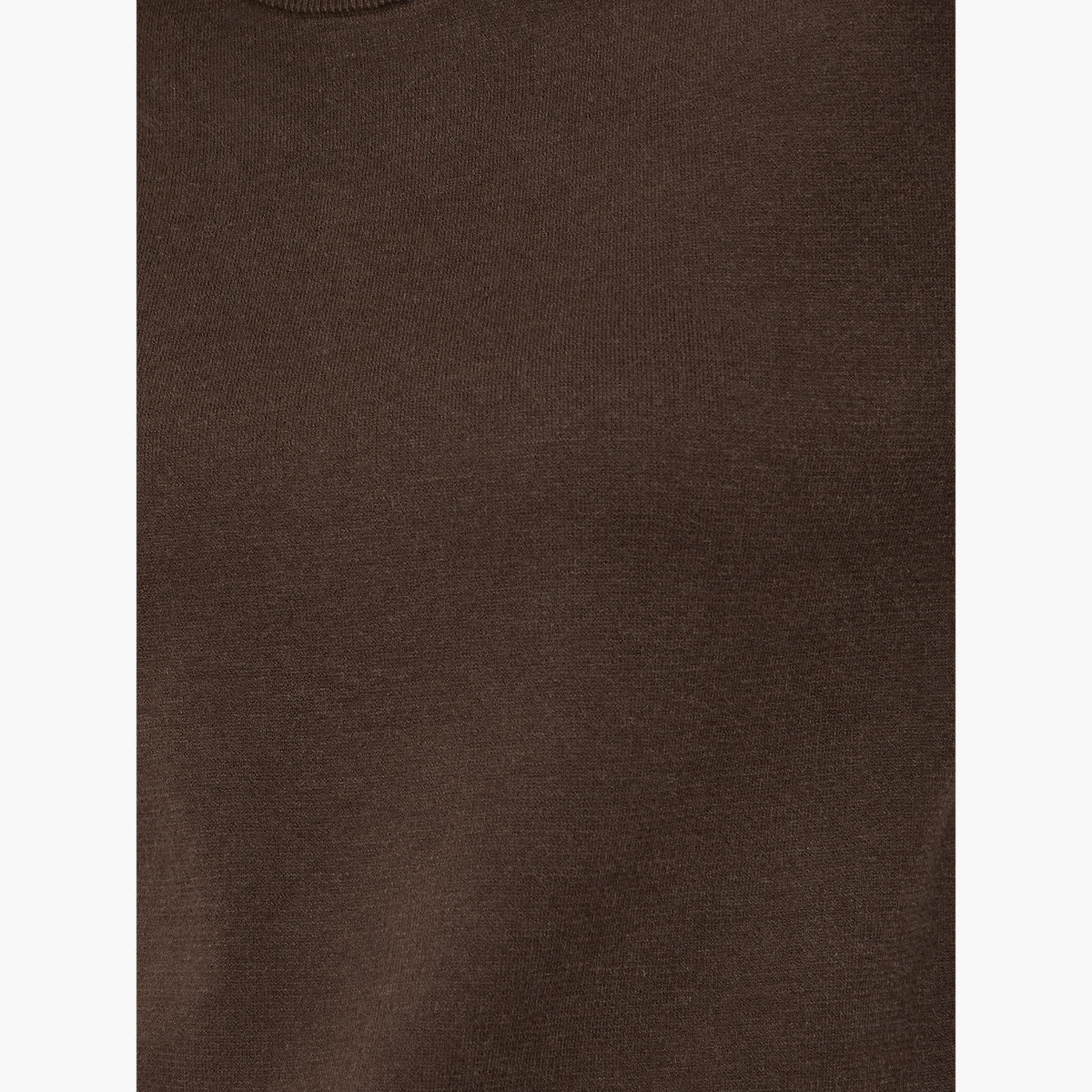 Styli Brown Regular Fit Knit Sweater-women-winterwear-cardigansandjumpers-jumpers-image-4