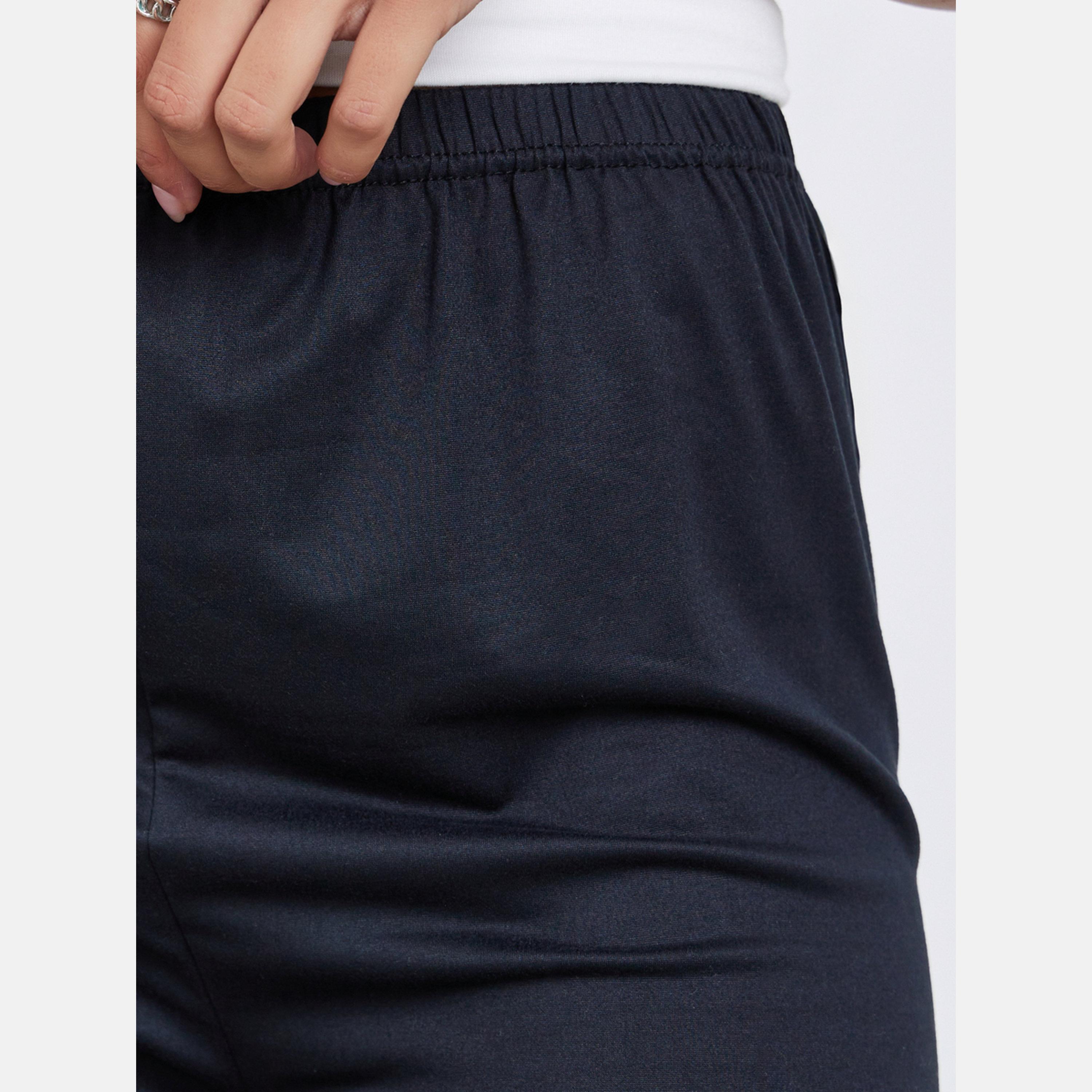 ستايلي - عبوة من قطعتين - بنطال ضيق سادة بحزام خصر مطاطي-women-clothing-bottoms-leggings-image-4
