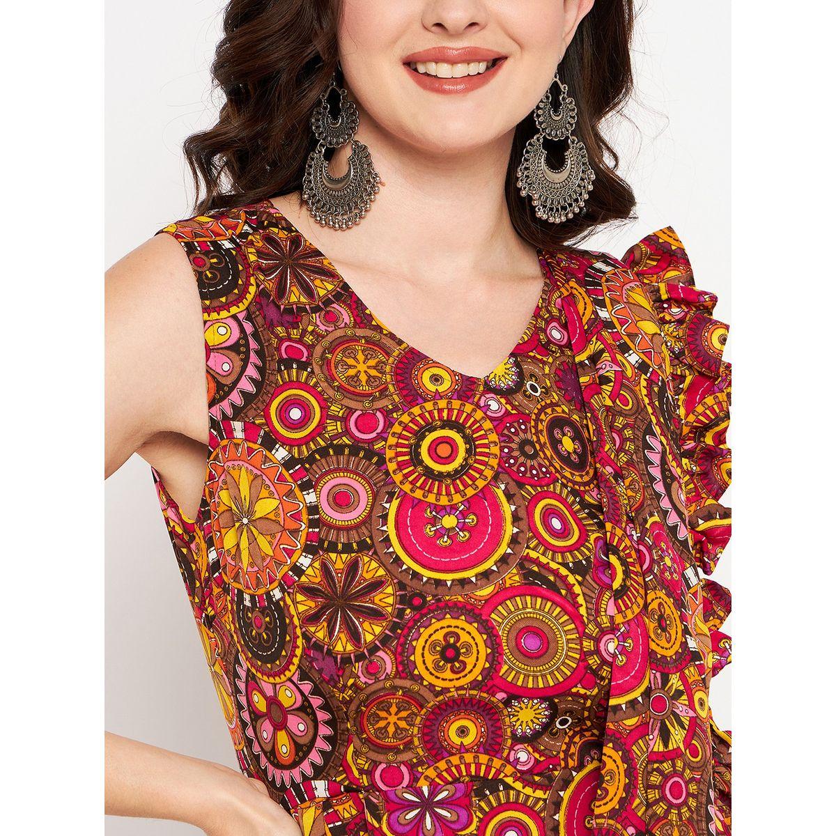 اب تاوني × ستايلي - جمبسوت دوتي مطبوع مع دوباتا مرفقة للنساء-women-clothing-jumpsuits-image-5