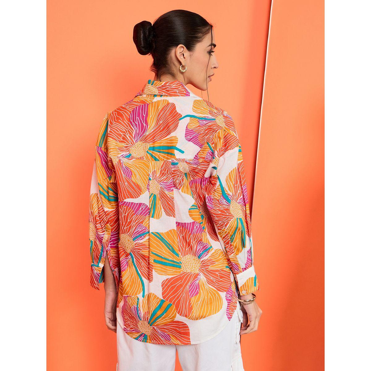 Uptownie X Styli Women Floral Print Long Sleeve Shirt-women-clothing-shirtsandblouses-shirts-image-4
