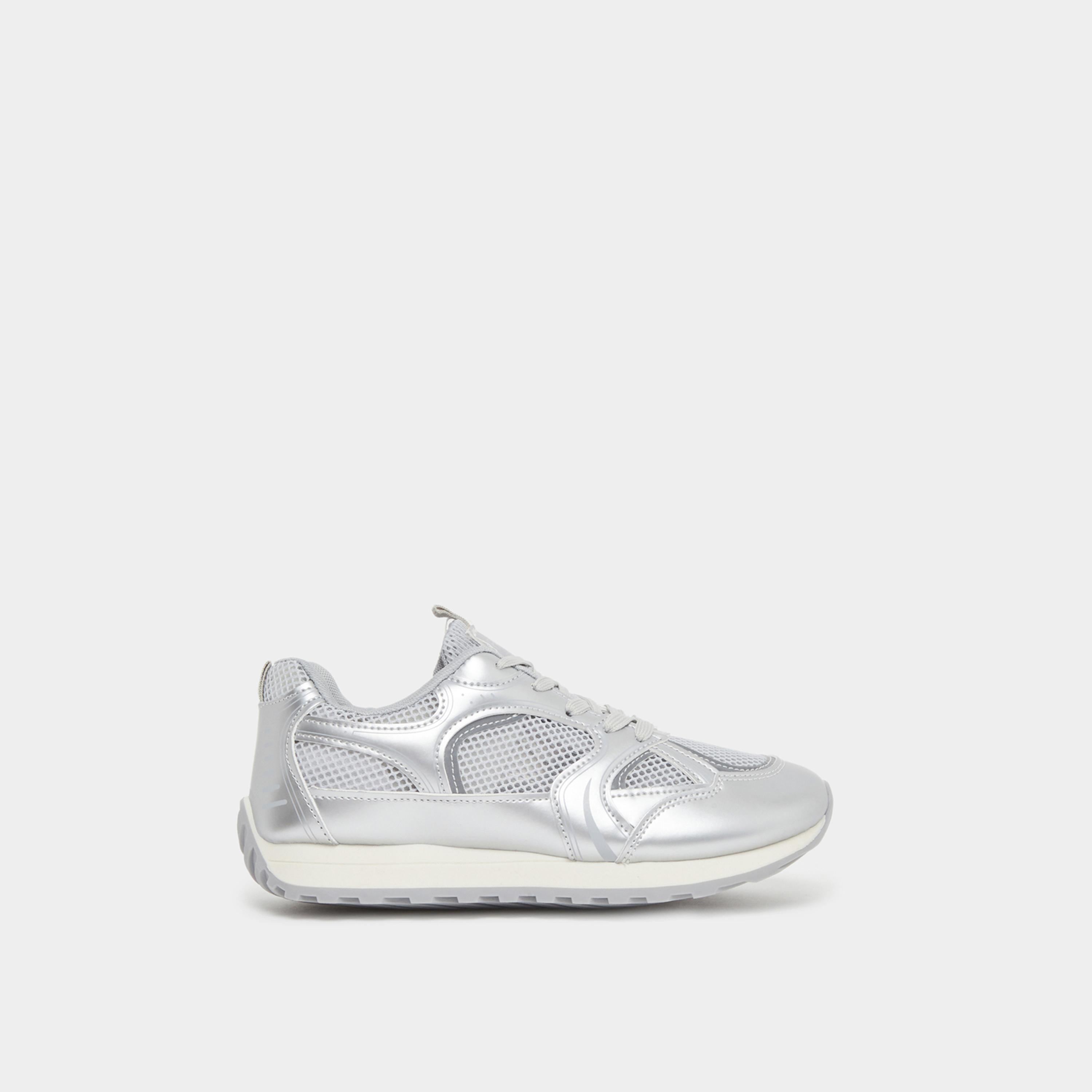 ستايلي - حذاء رياضي برباط ومُكوّن من ألواح شبكية للنساء-women-shoes-sneakers-image-3
