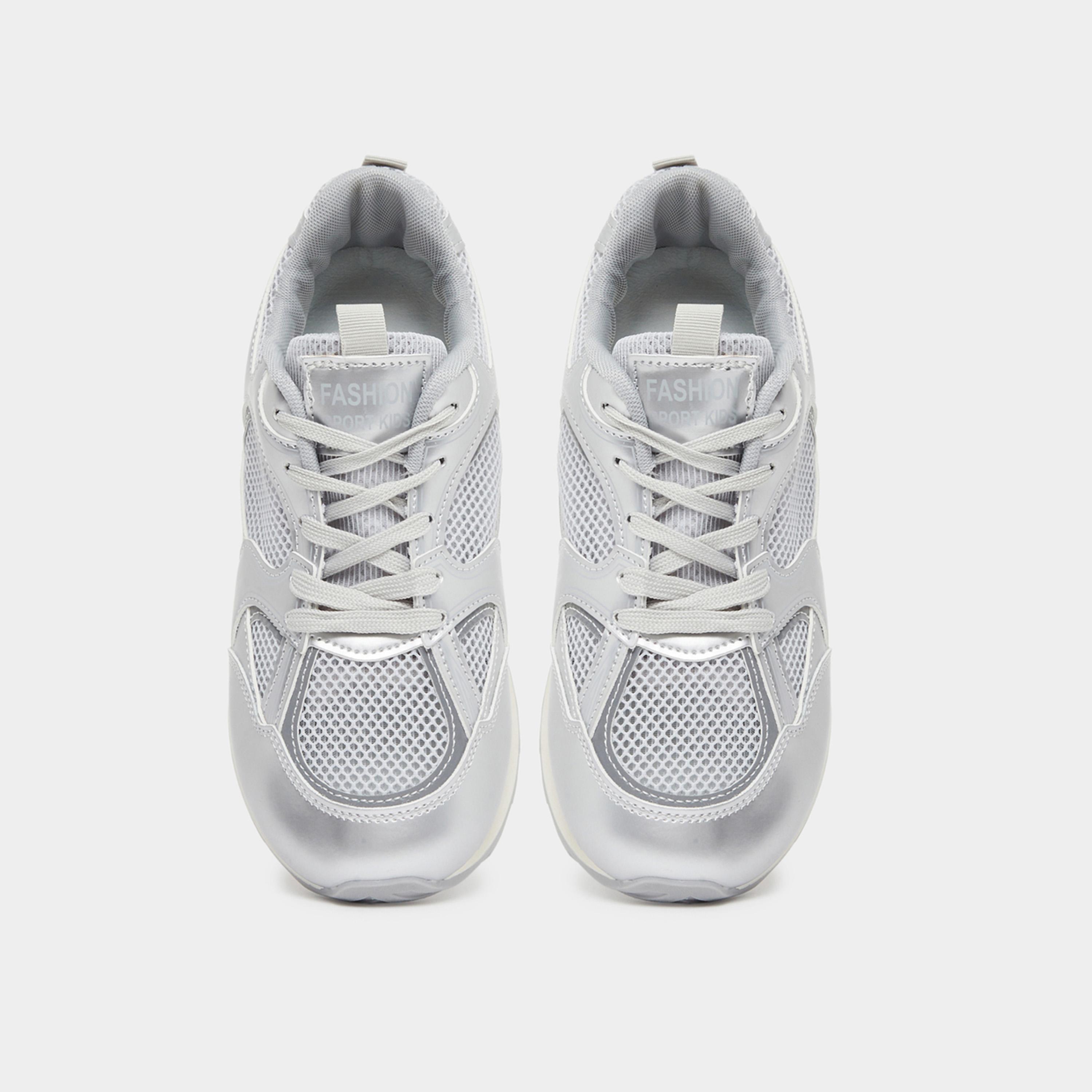 ستايلي - حذاء رياضي برباط ومُكوّن من ألواح شبكية للنساء-women-shoes-sneakers-image-6