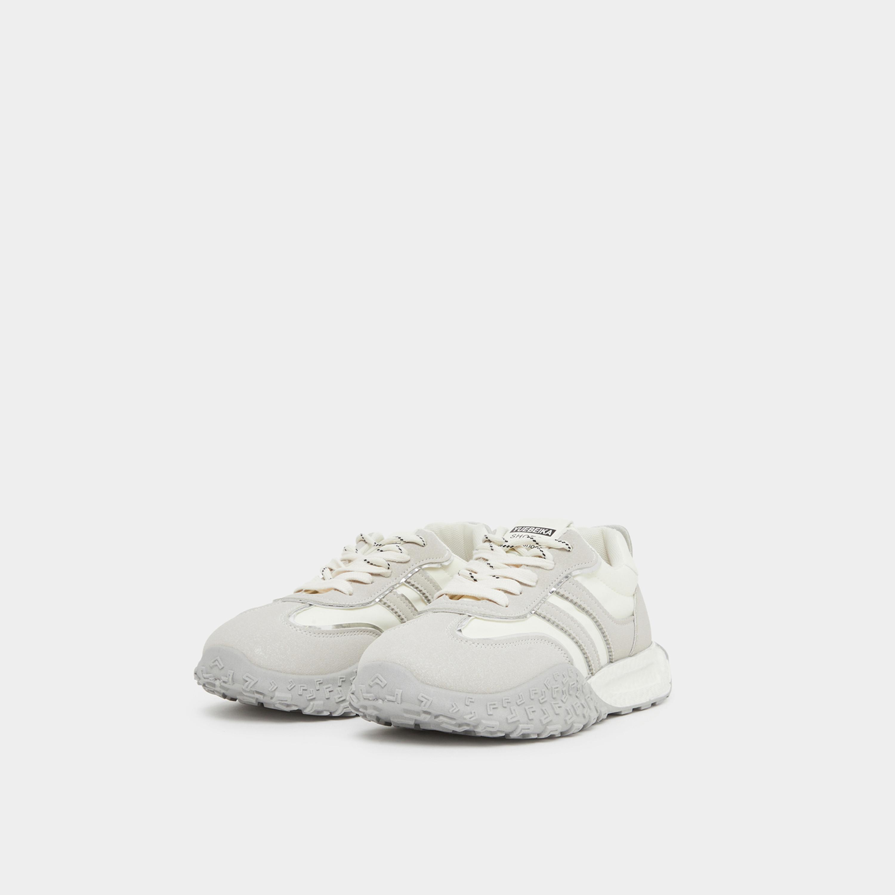 ستايلي - حذاء رياضي برباط بألوان متعددة للنساء-women-shoes-sneakers-image-1
