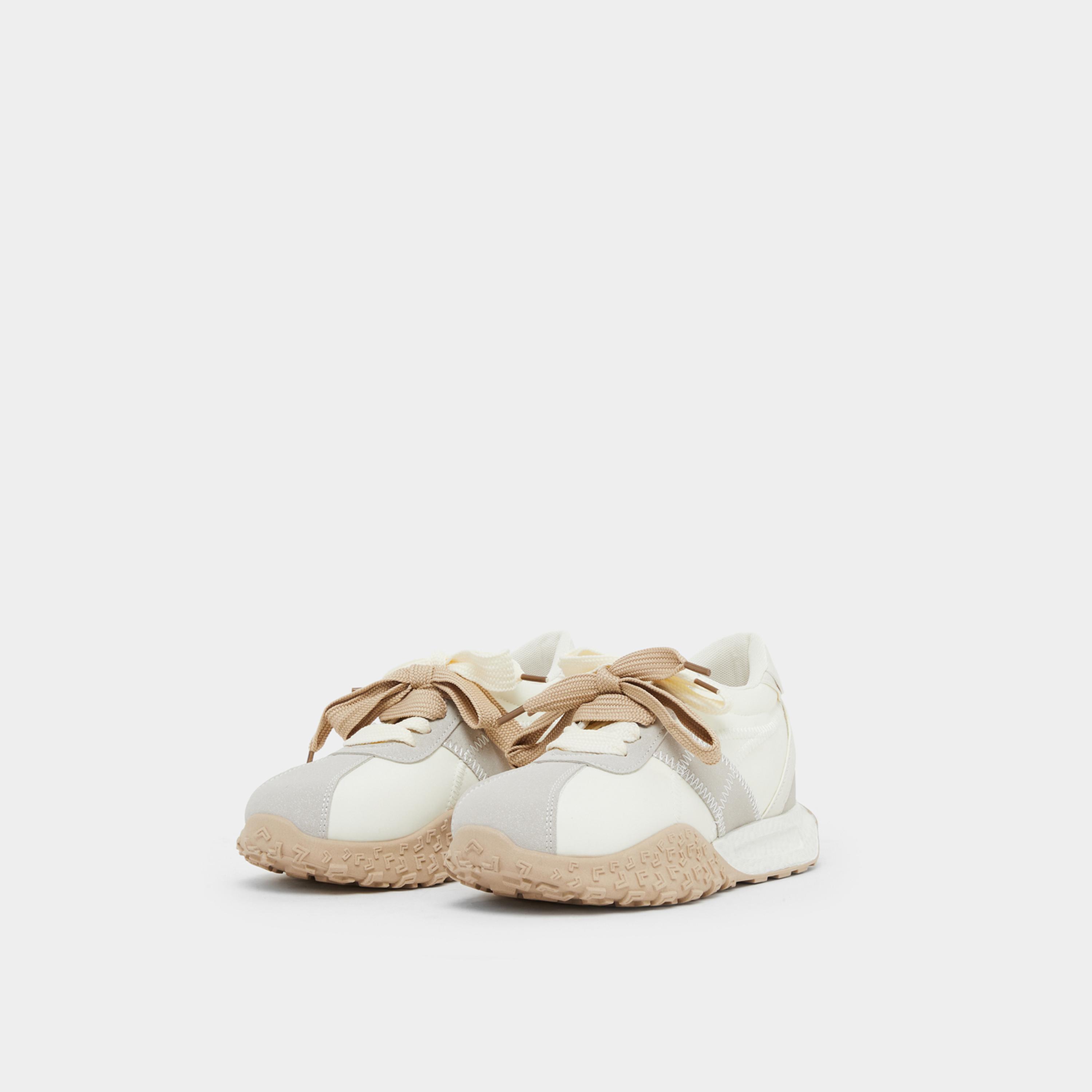 Styli Women Double Lace Up Textured Sneakers-women-shoes-sneakers-image-1