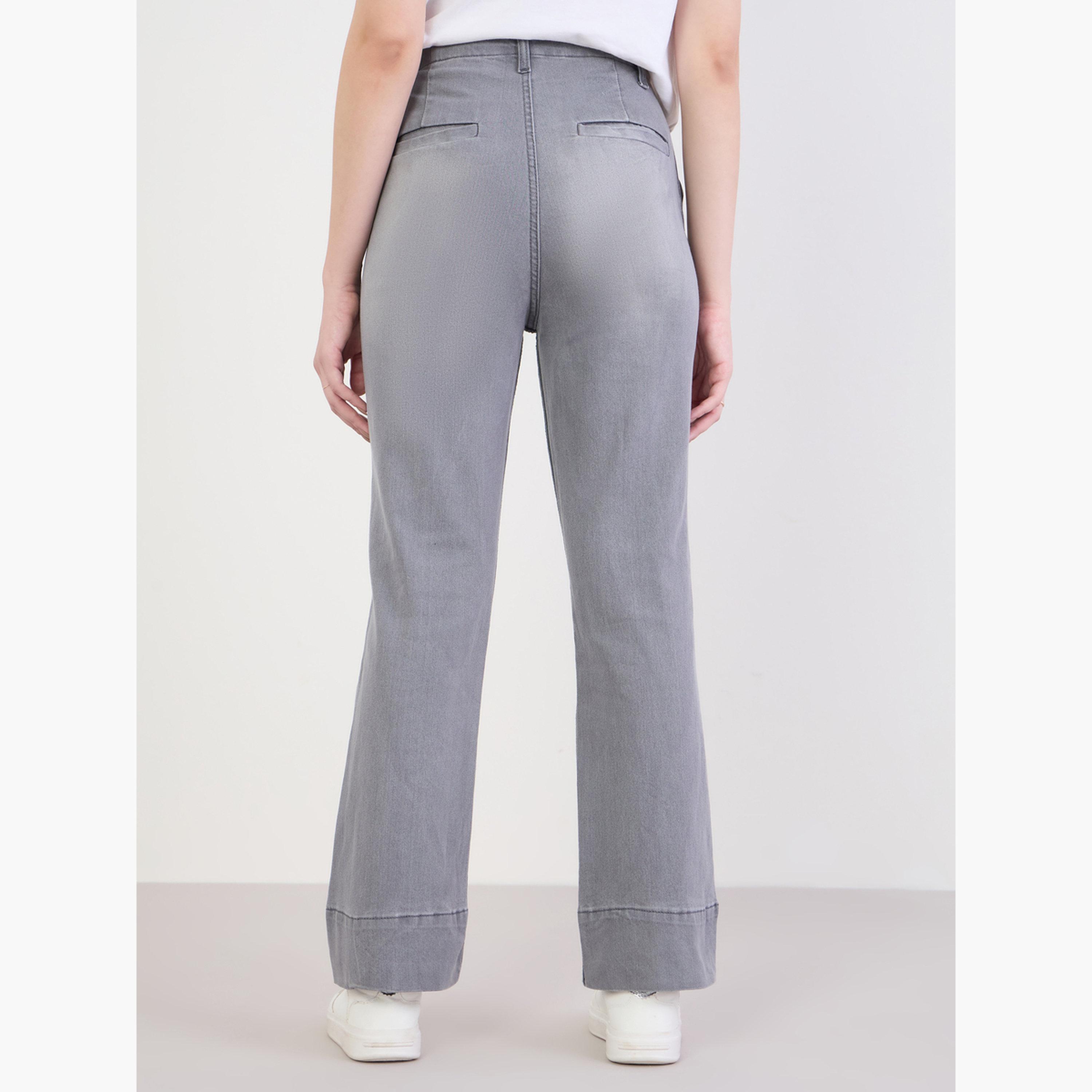 Styli Charcoal Straight Leg High Rise Jeans-women-clothing-bottoms-jeans-image-4