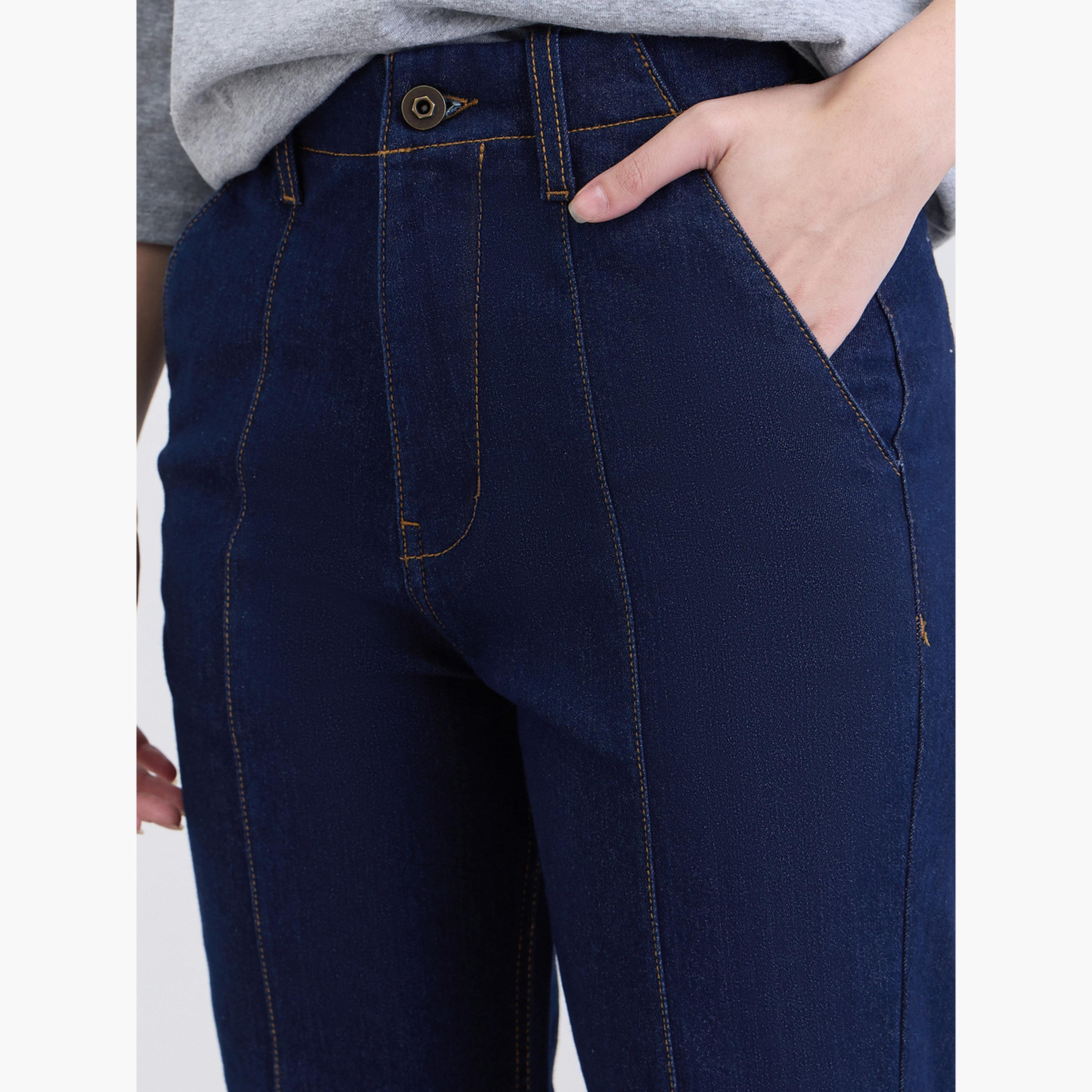 طقم قميص بأزرار وبنطلون-women-clothing-bottoms-jeans-image-4