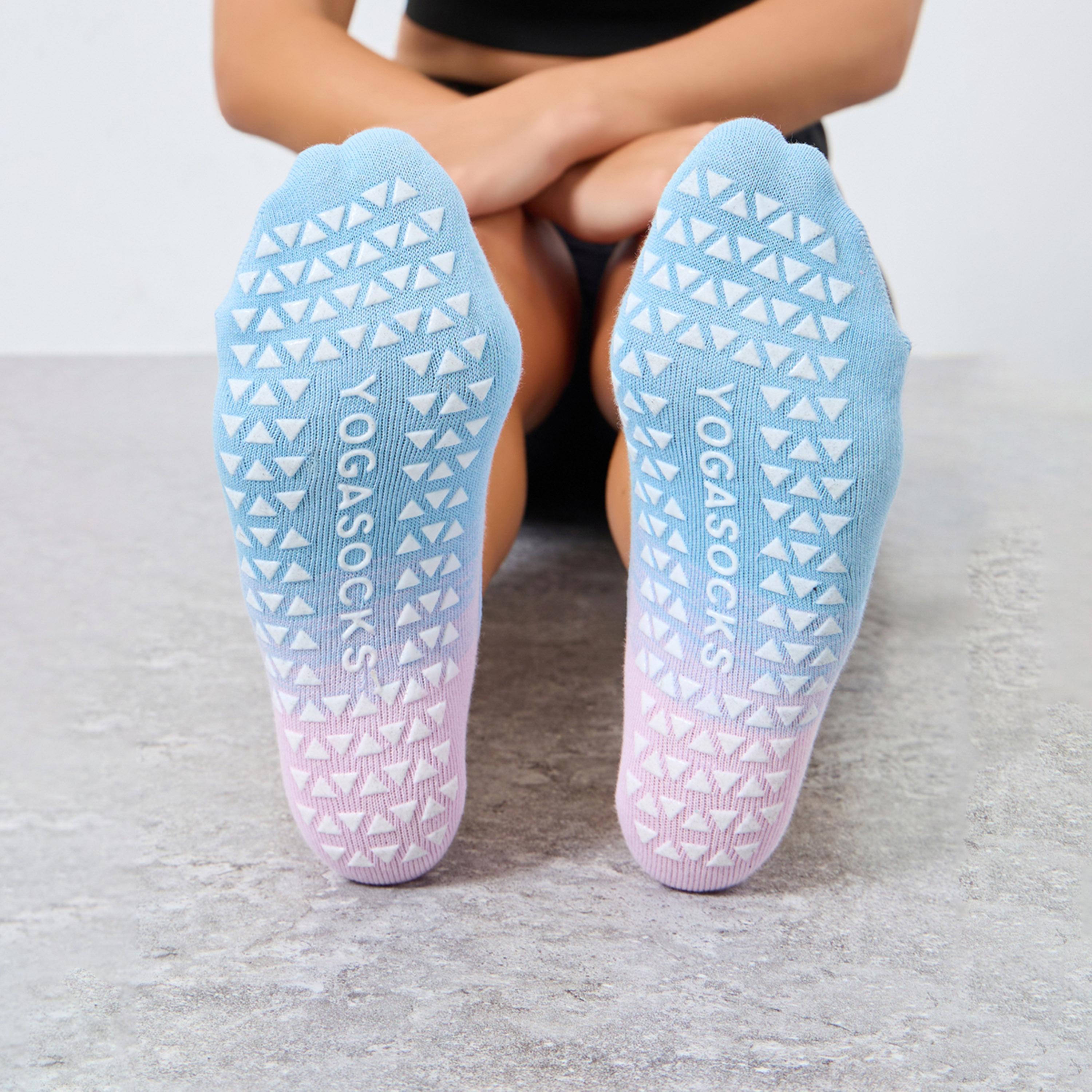 ستايلي - جوارب يوغا غير ظاهرة بشريط متقاطع وقاعدة من السيليكون-women-socksandstockings-image-3