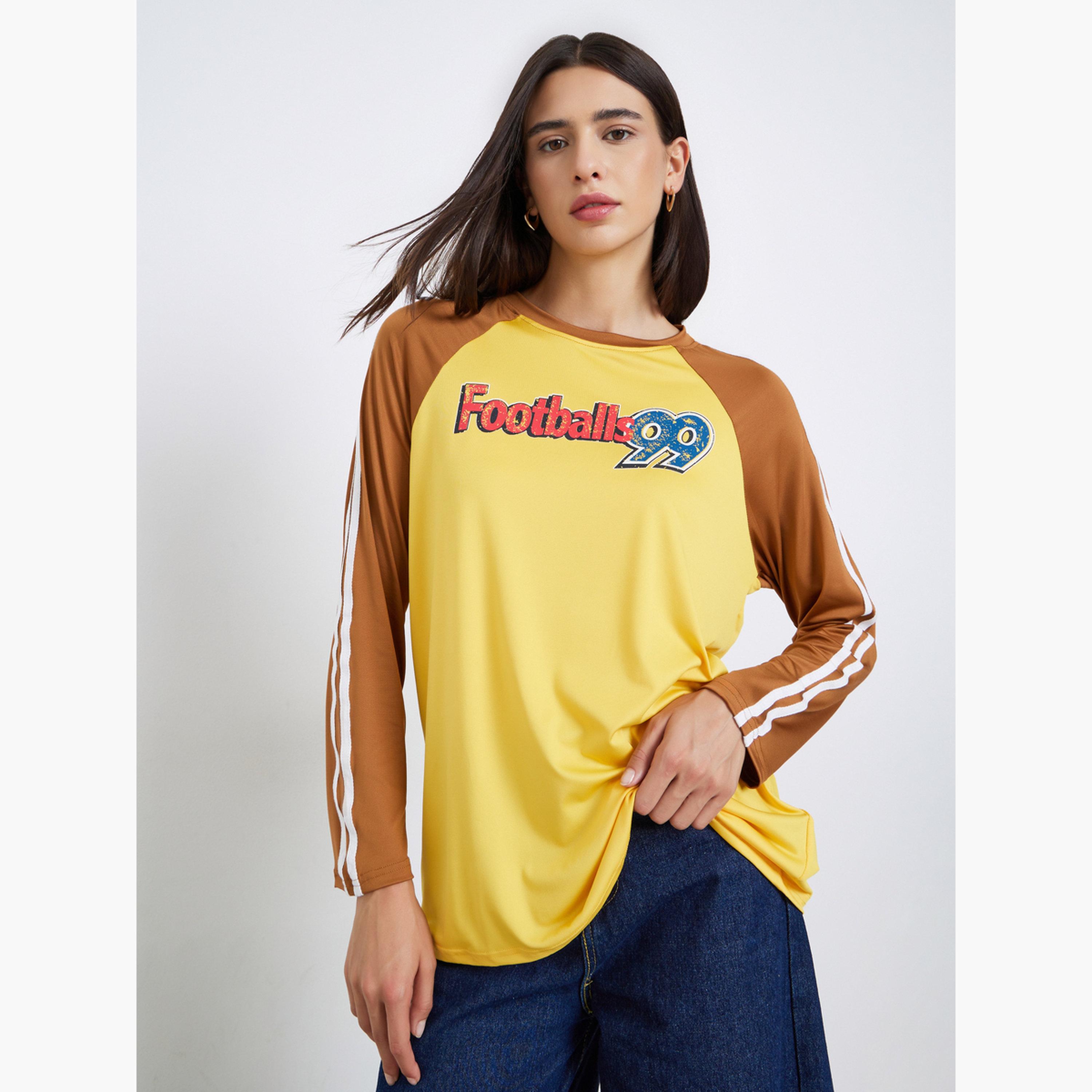 Styli Women Graphic Print Oversized T-Shirt-women-clothing-tshirts-image-1