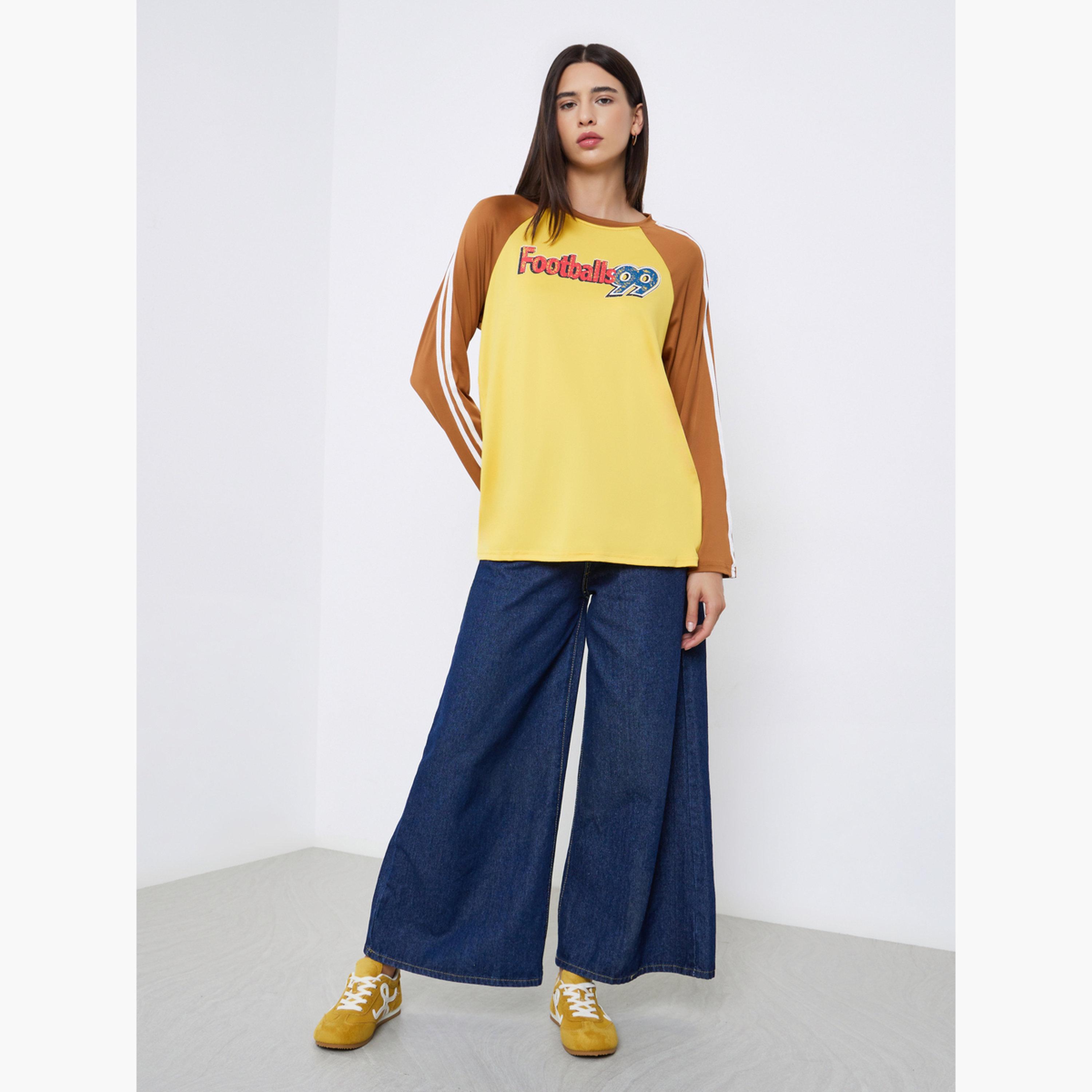 Styli Women Graphic Print Oversized T-Shirt-women-clothing-tshirts-image-2