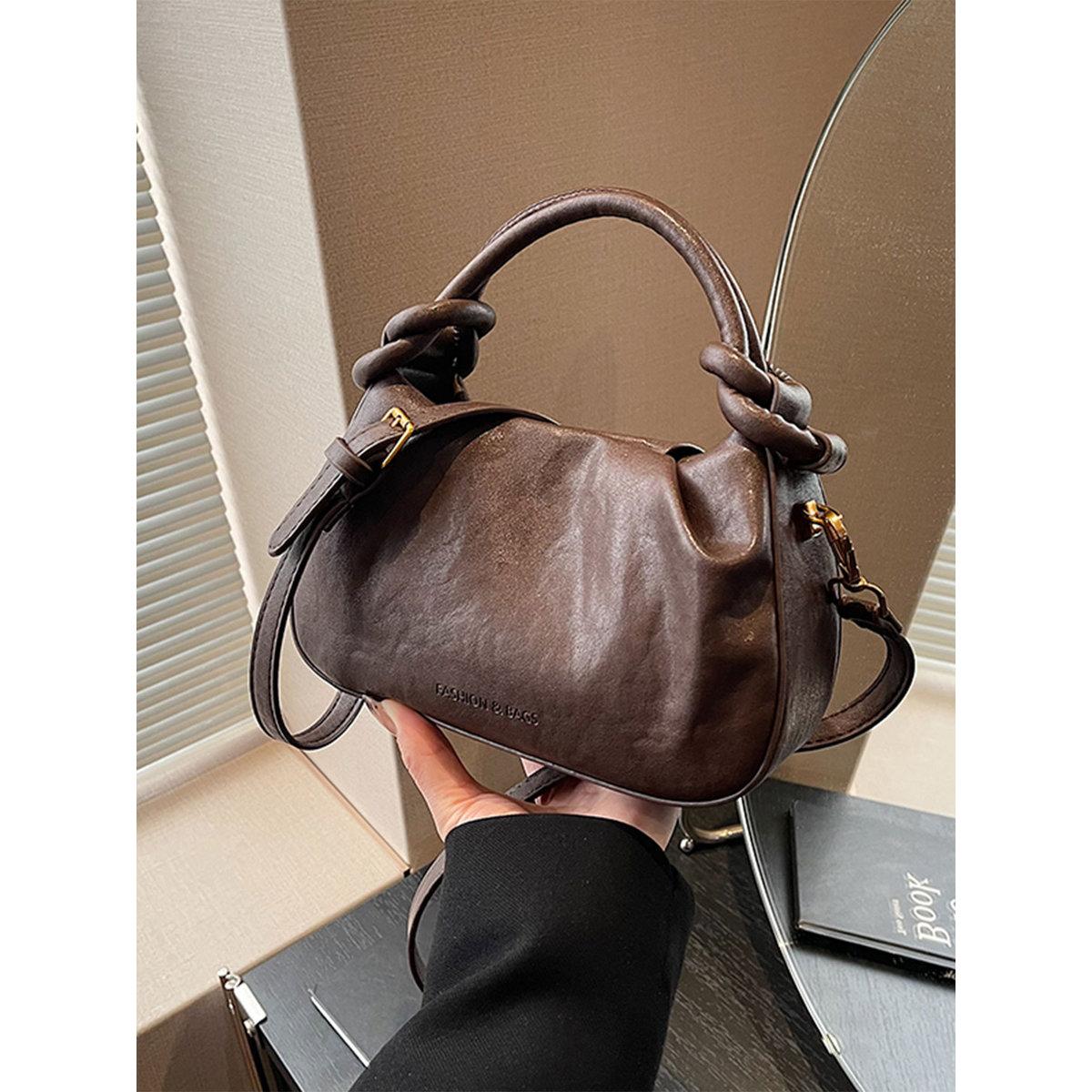 Take Two Solid Handbag with Adjustable Strap-women-bagsandwallets-handbags-image-1