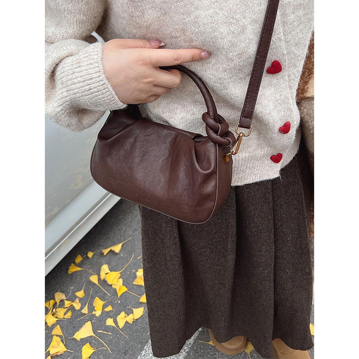 Take Two Solid Handbag with Adjustable Strap-women-bagsandwallets-handbags-image-4