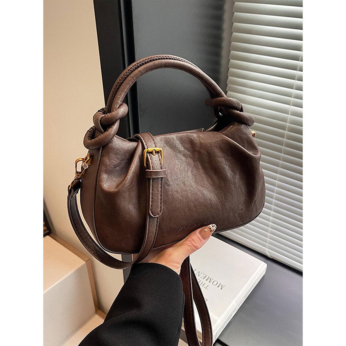 شنطة يد سادة بحمالة كتف قابلة للتعديل-women-bagsandwallets-handbags-image-5