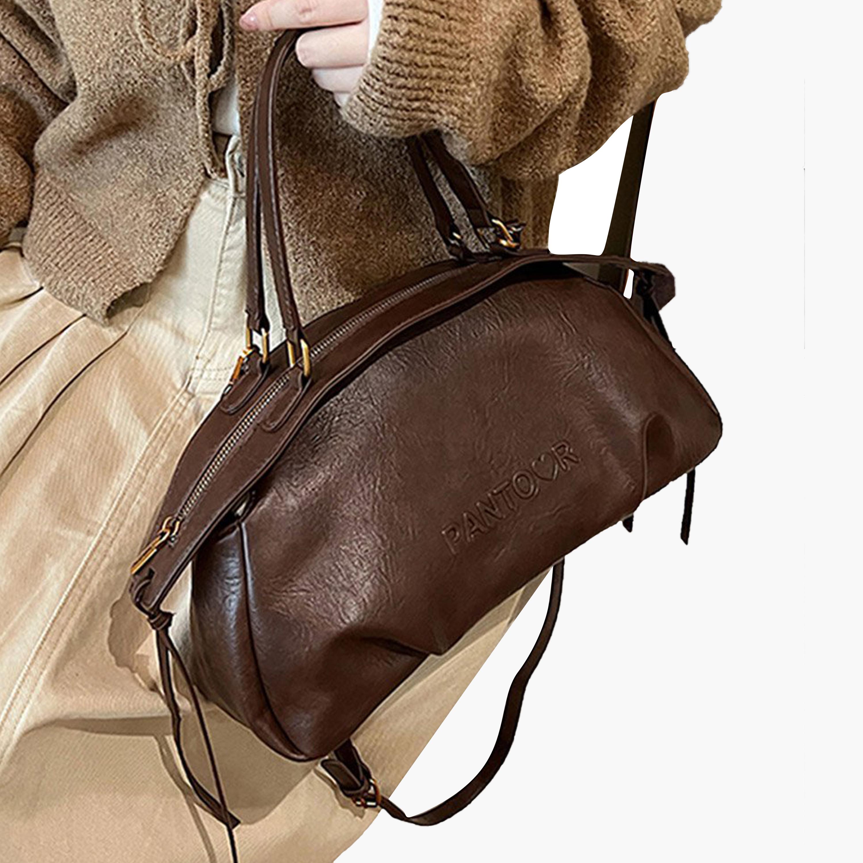 Take Two Solid Handbag with Zip Closure-women-bagsandwallets-handbags-image-2