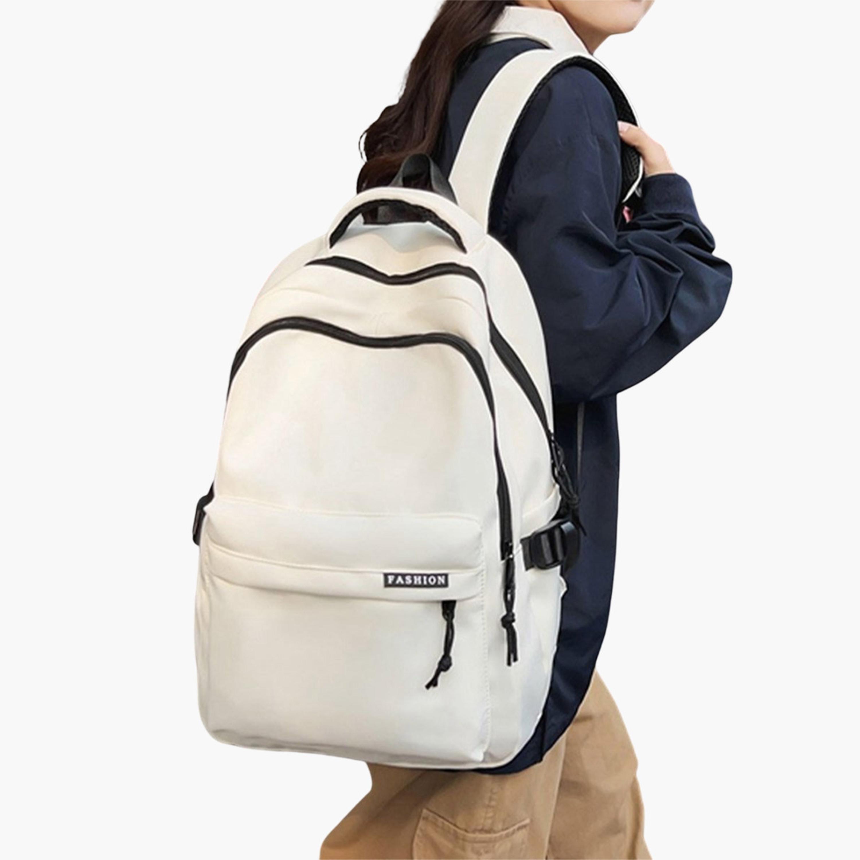 تيك تو - شنطة ظهر سادة بسحاب للإغلاق-women-bagsandwallets-backpacks-image-2