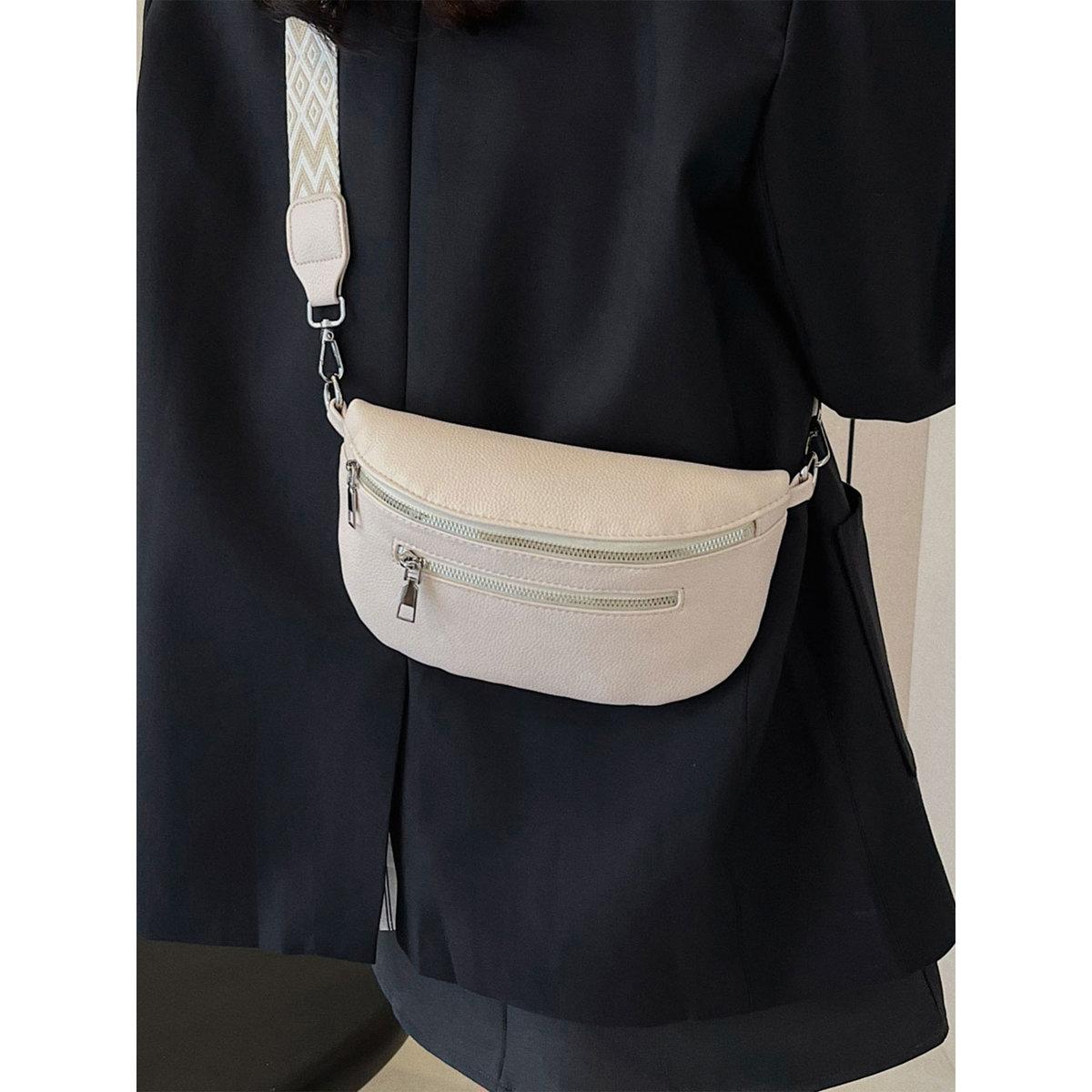 Take Two Solid Zip Closure Crossbody Bag-women-bagsandwallets-handbags-image-2