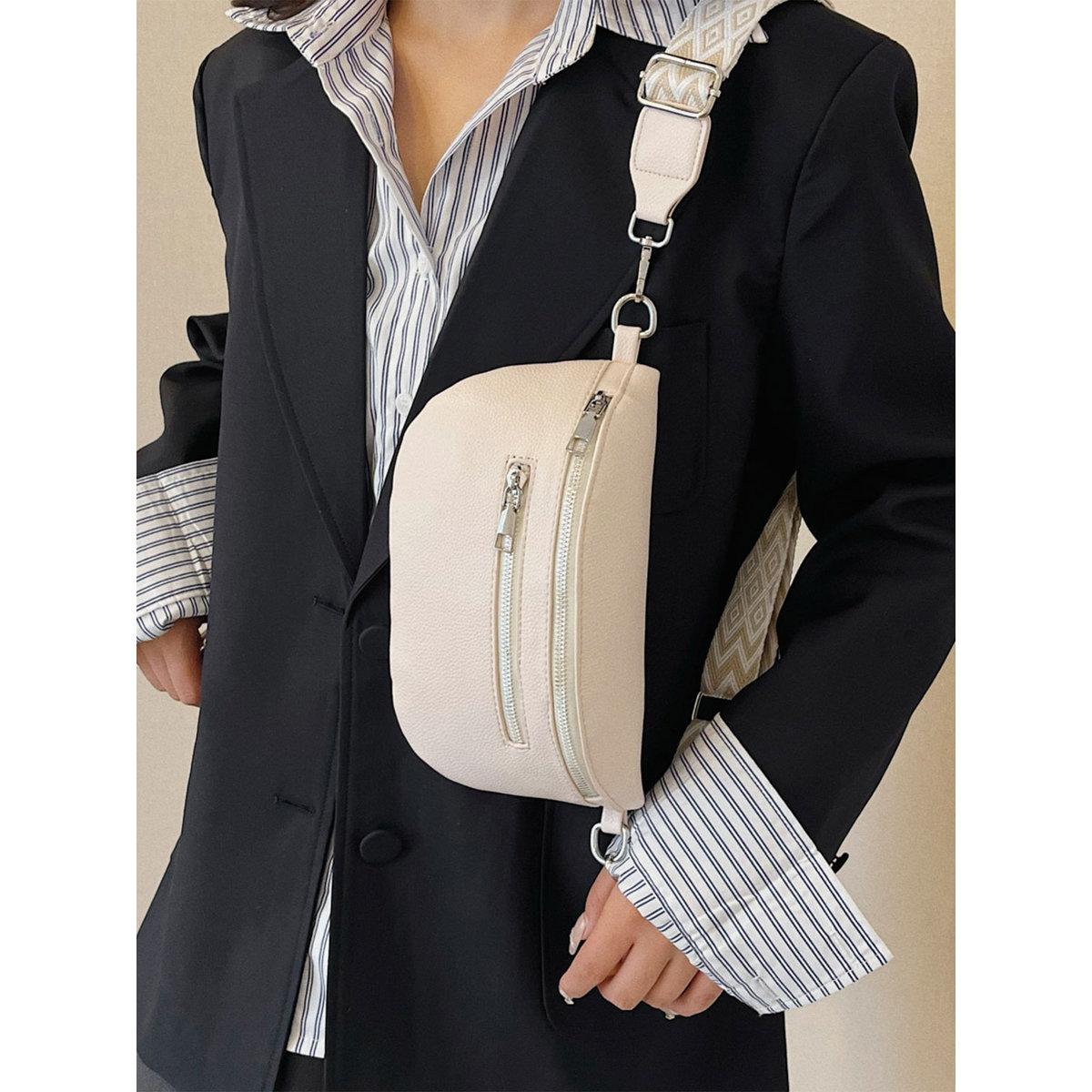 Take Two Solid Zip Closure Crossbody Bag-women-bagsandwallets-handbags-image-5