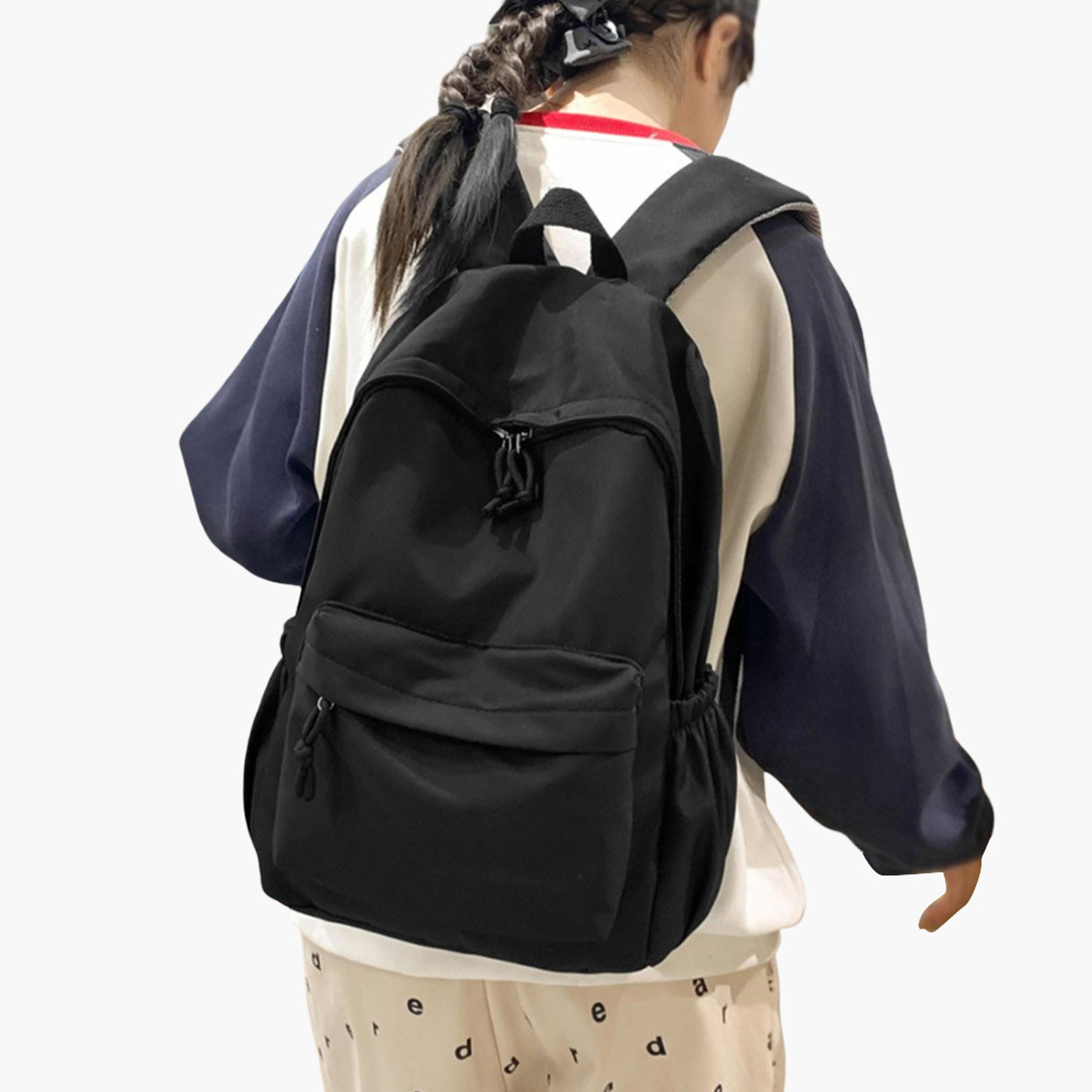 Take Two Solid Zip Closure Backpack-women-bagsandwallets-backpacks-image-4