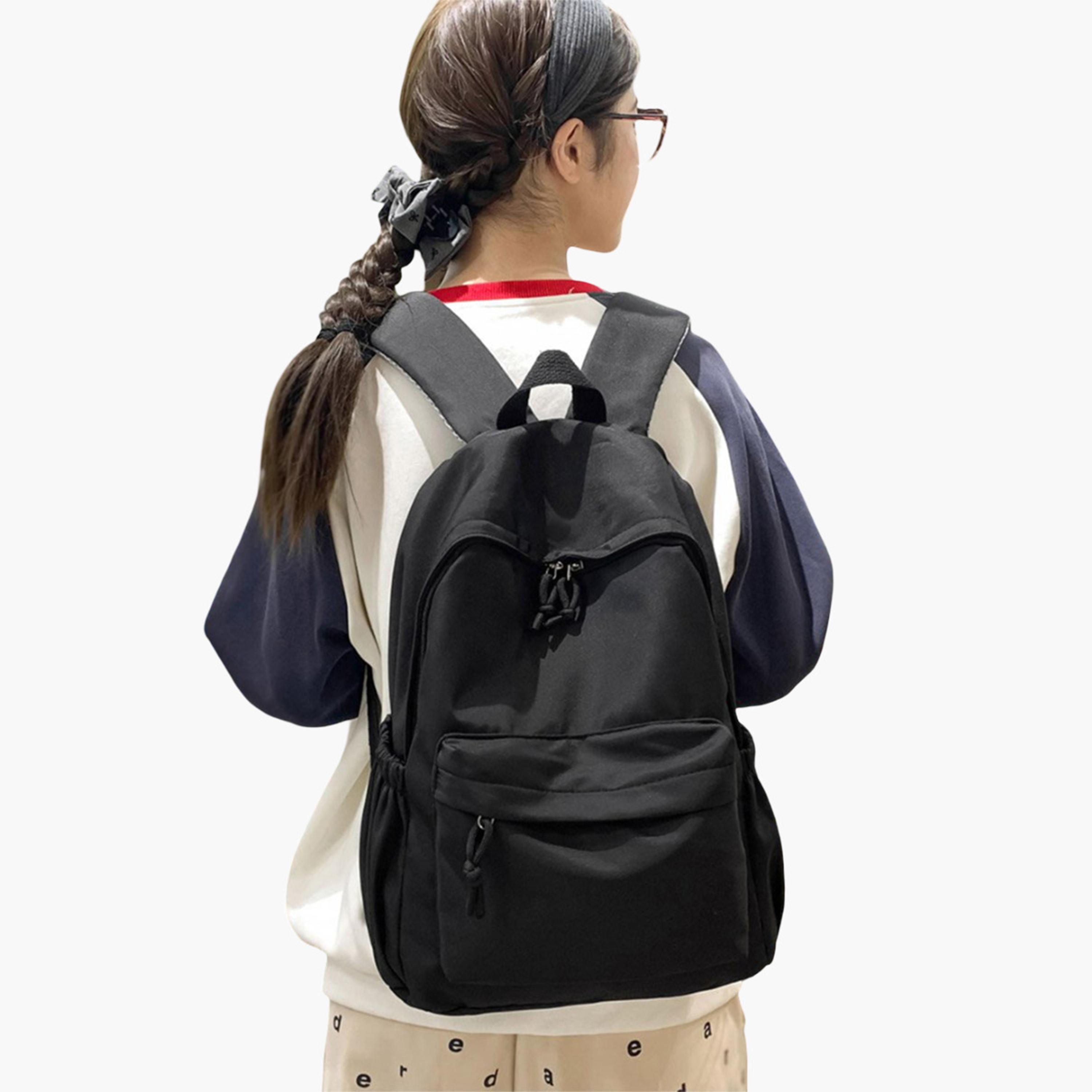 Take Two Solid Zip Closure Backpack-women-bagsandwallets-backpacks-image-5