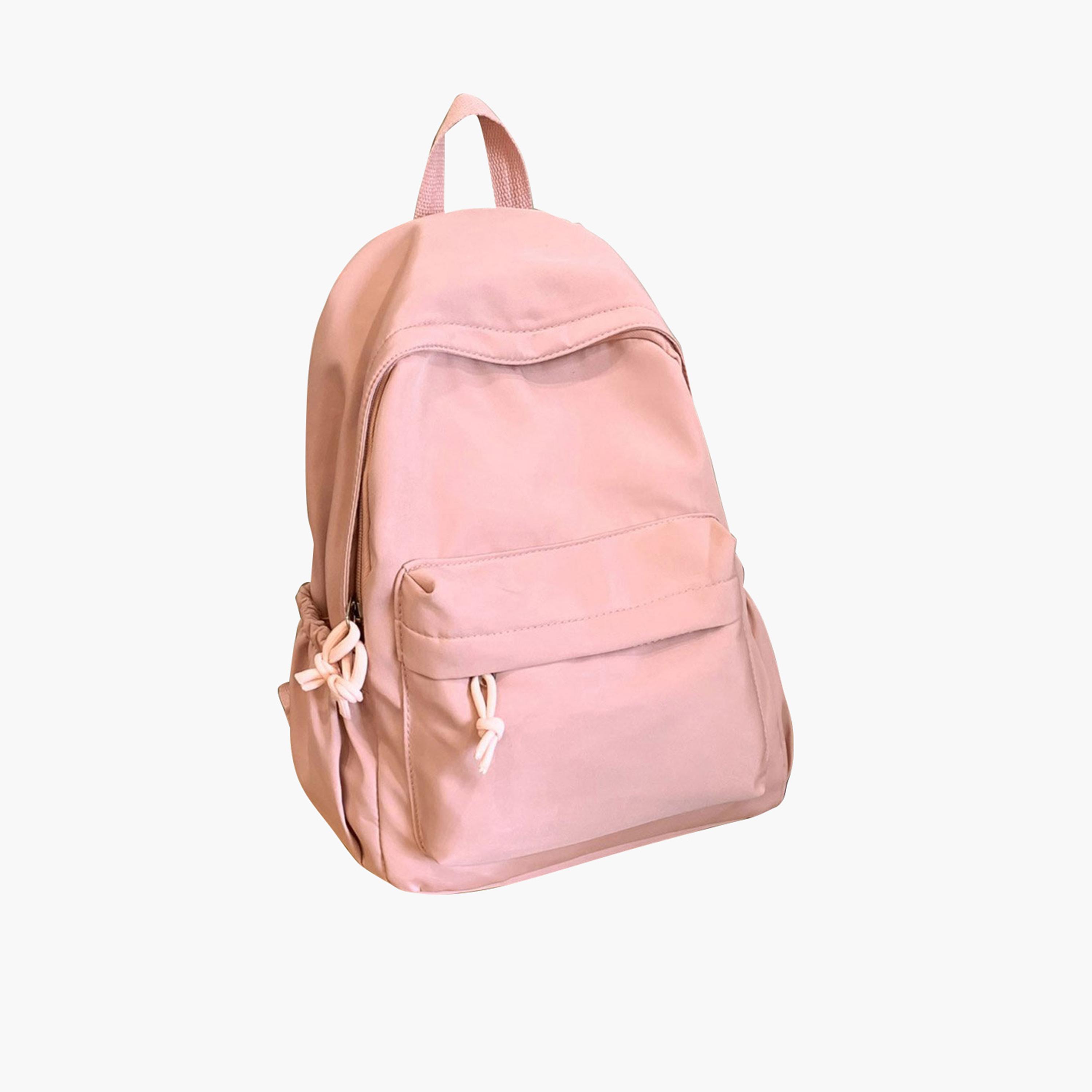Take Two Solid Zip Closure Backpack-women-bagsandwallets-backpacks-image-2