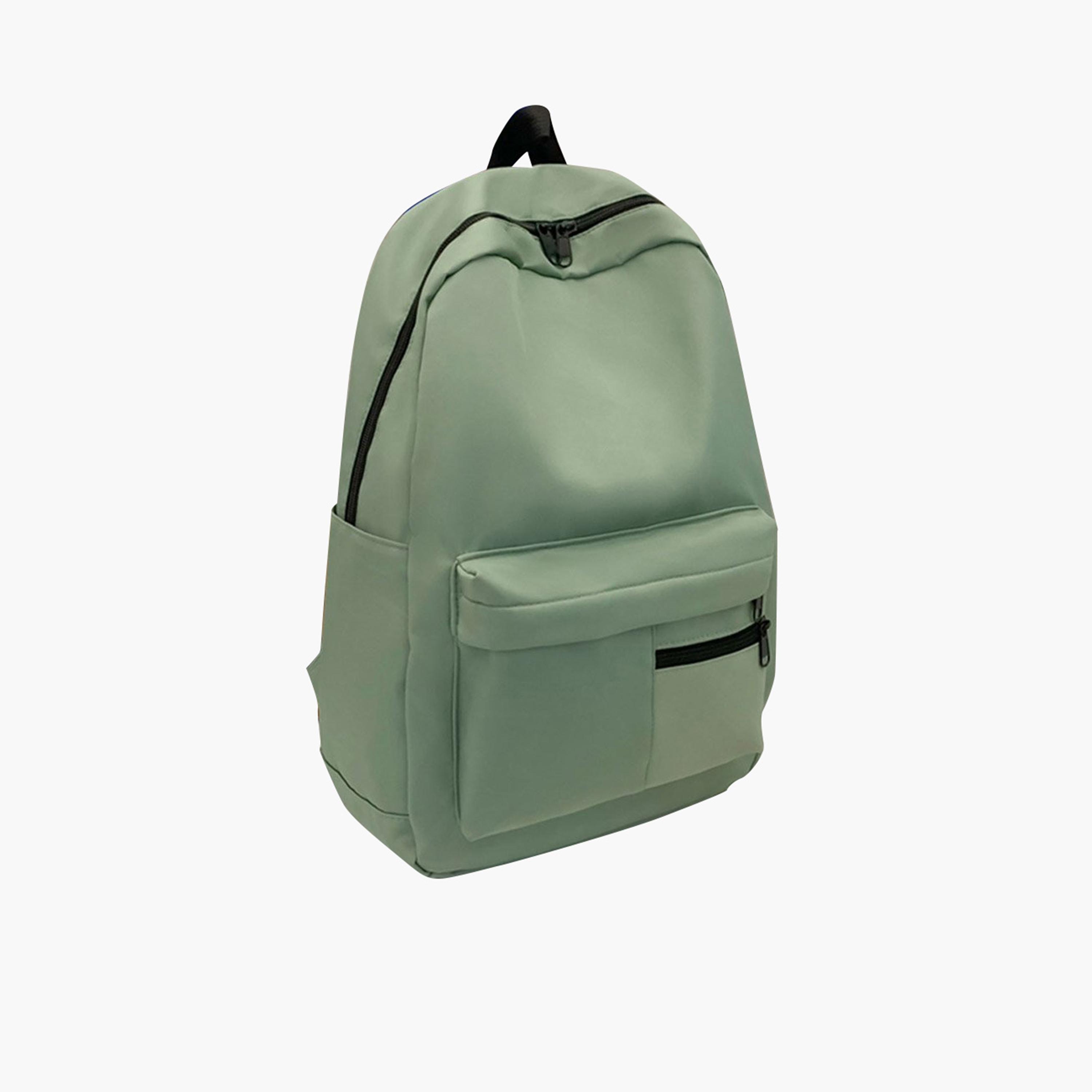 Take Two Solid Zip Closure Backpack-women-bagsandwallets-backpacks-image-2