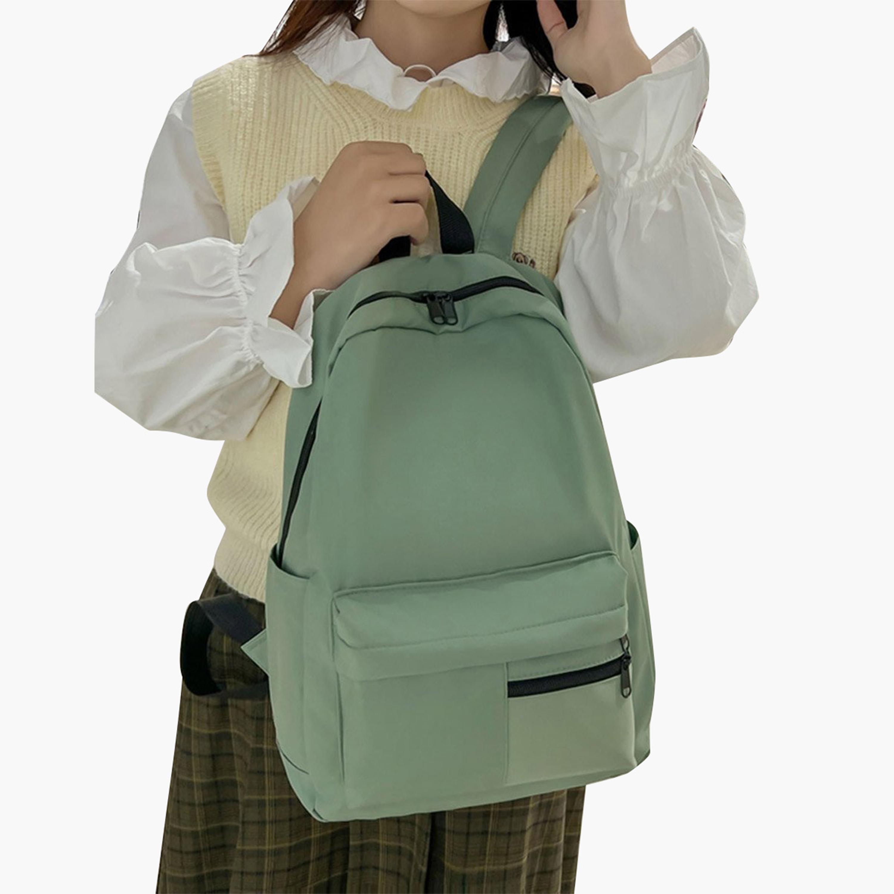 Take Two Solid Zip Closure Backpack-women-bagsandwallets-backpacks-image-4