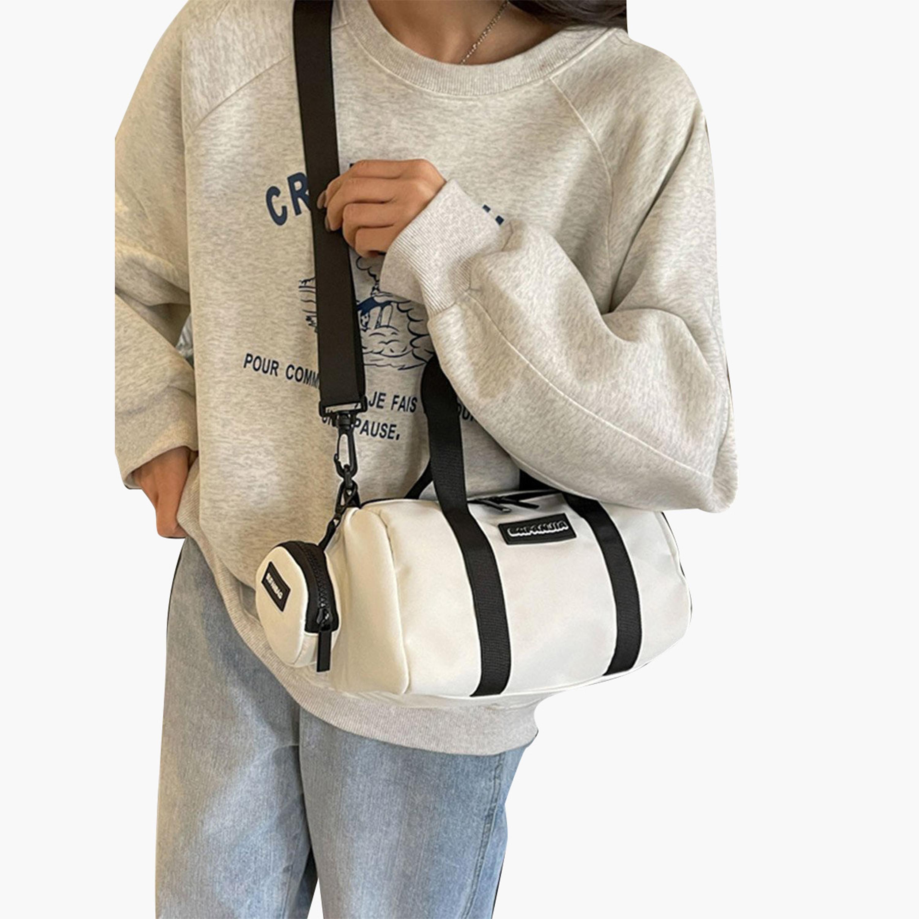 Take Two Double Top Handle Handbag with Pouch Set-women-bagsandwallets-backpacks-image-2
