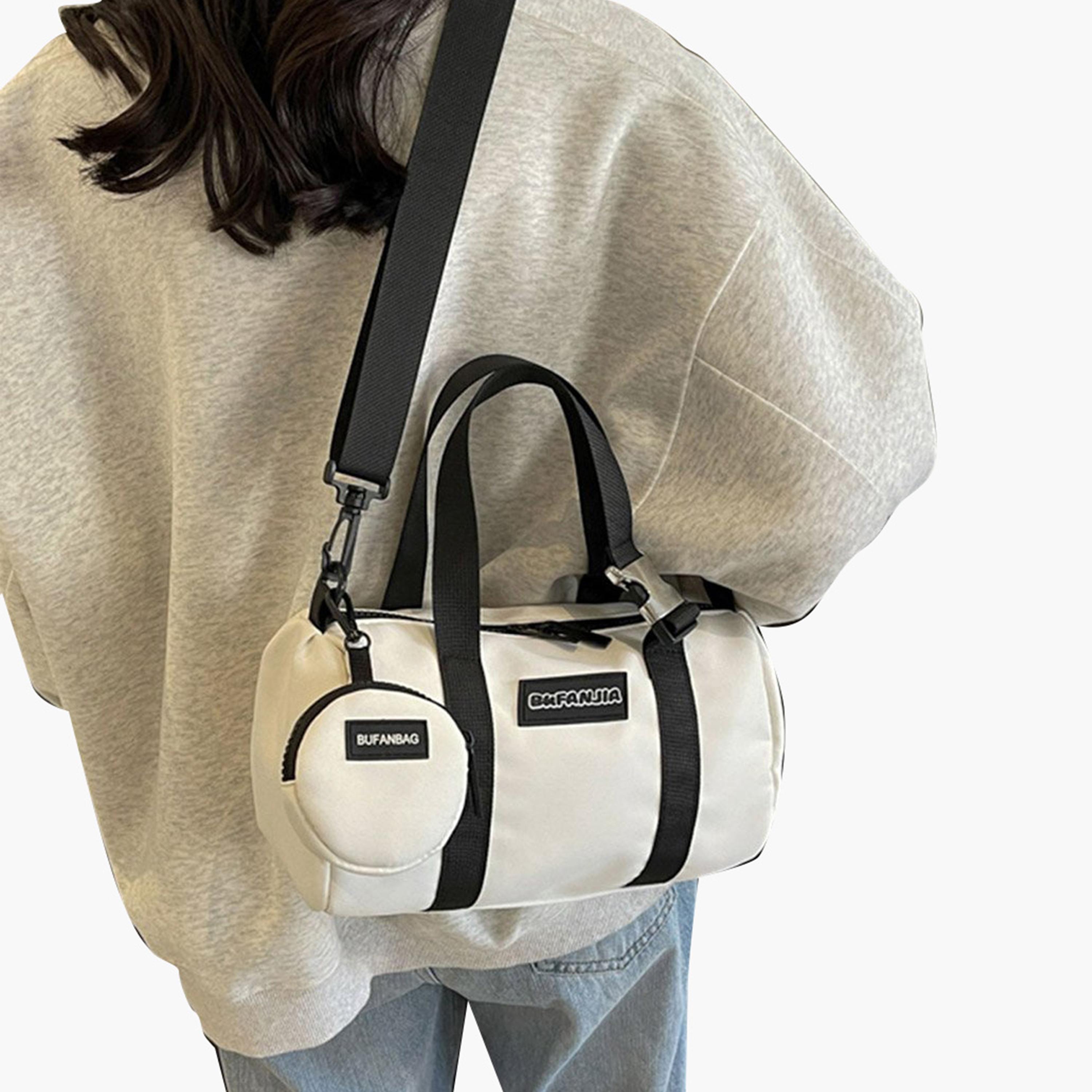 Take Two Double Top Handle Handbag with Pouch Set-women-bagsandwallets-backpacks-image-4