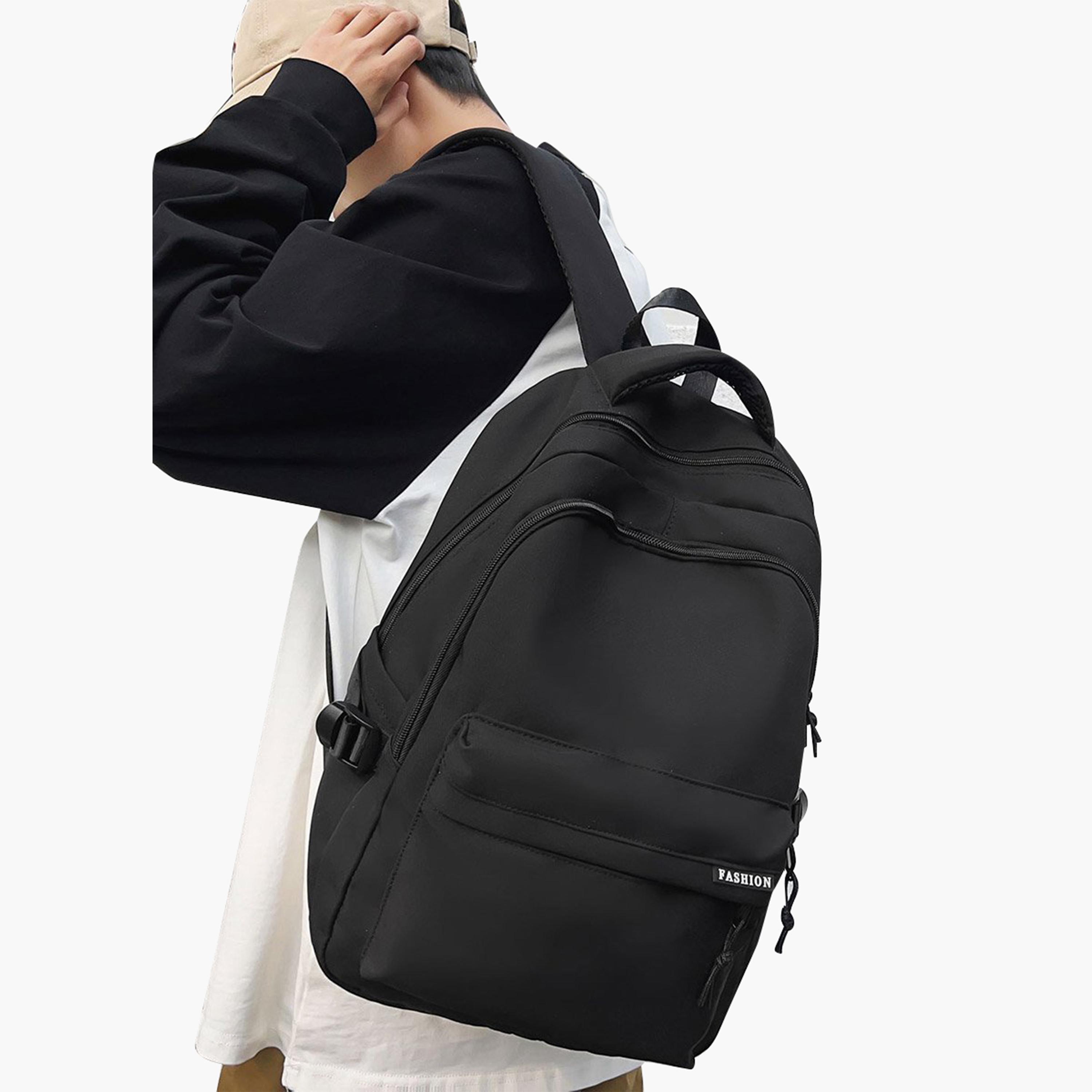 Take Two Solid Zip Closure Backpack-women-bagsandwallets-backpacks-image-2