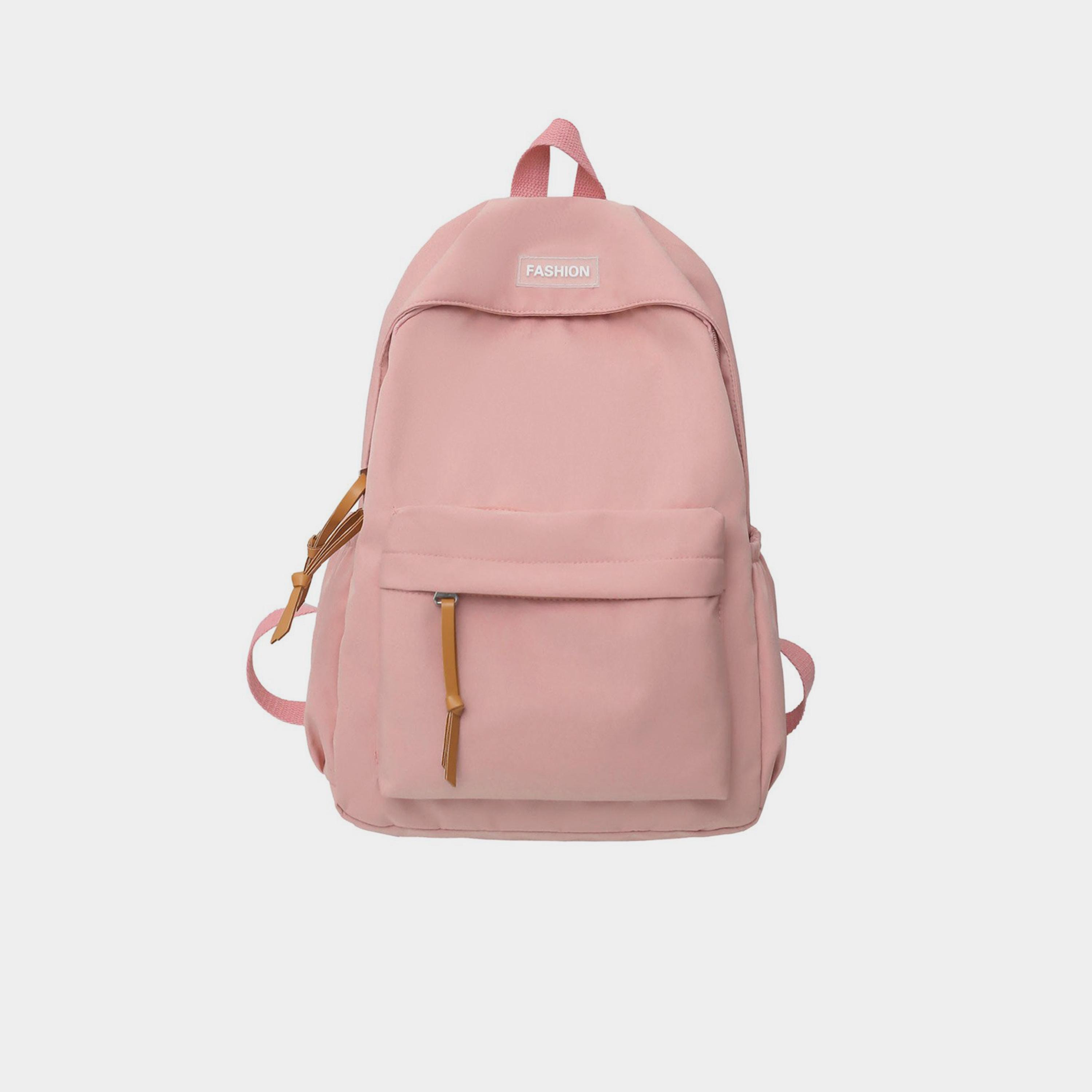 تيك تو - شنطة ظهر سادة بسحاب للإغلاق-women-bagsandwallets-backpacks-image-1