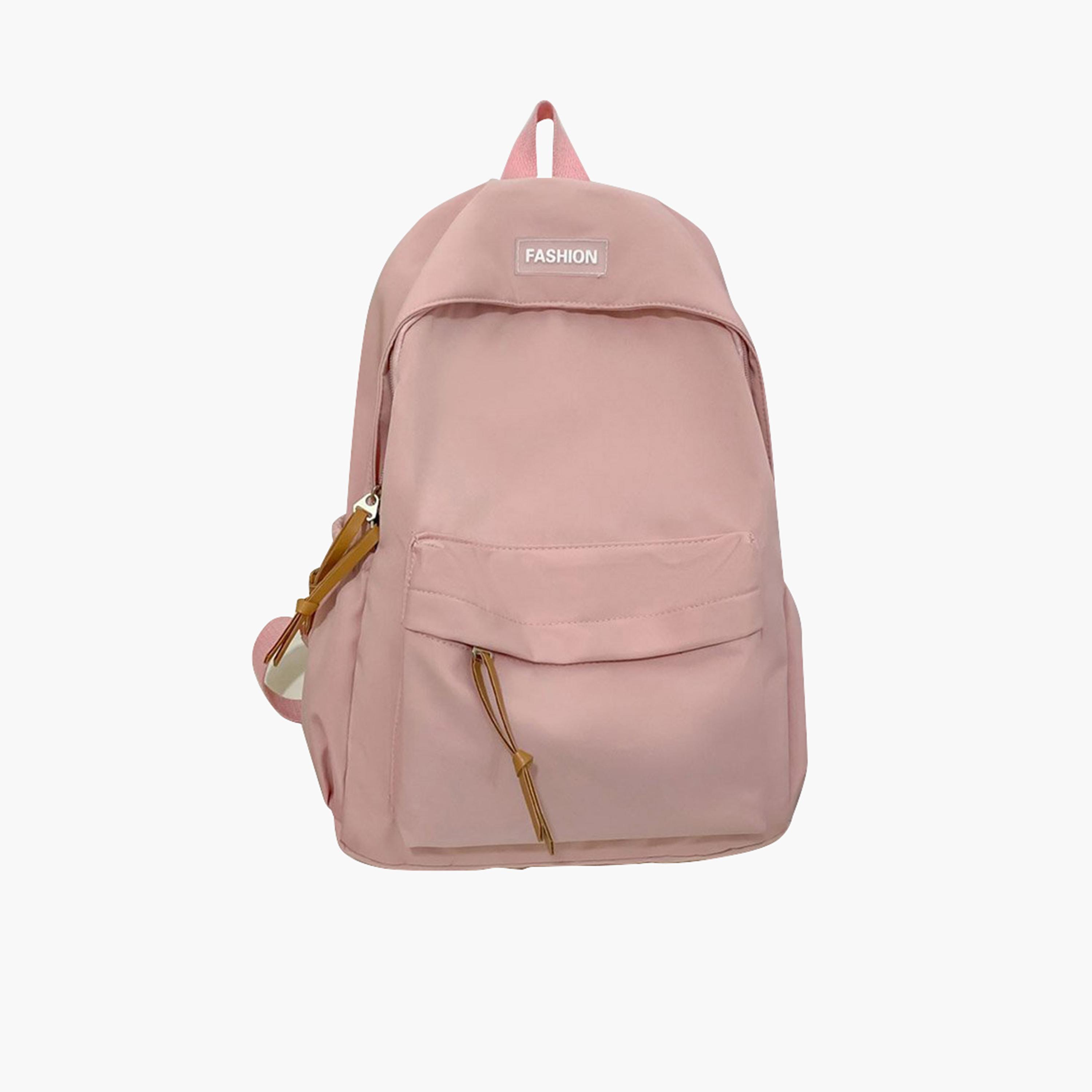 Take Two Solid Zip Closure Backpack-women-bagsandwallets-backpacks-image-3