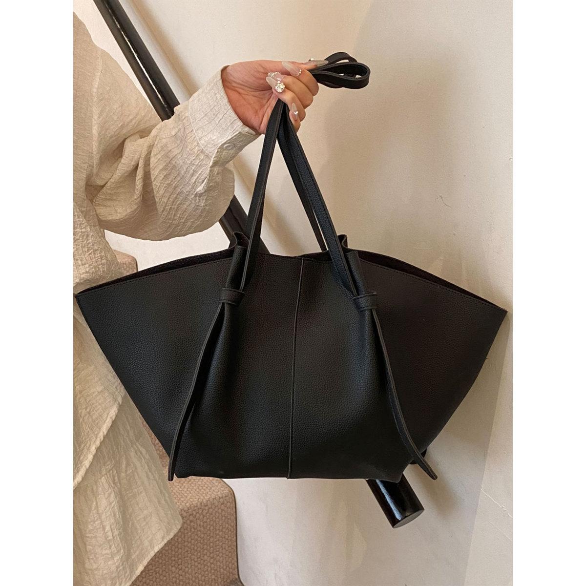Take Two Solid Double Strap Shoulder Bag With Purse set-women-bagsandwallets-handbags-image-2
