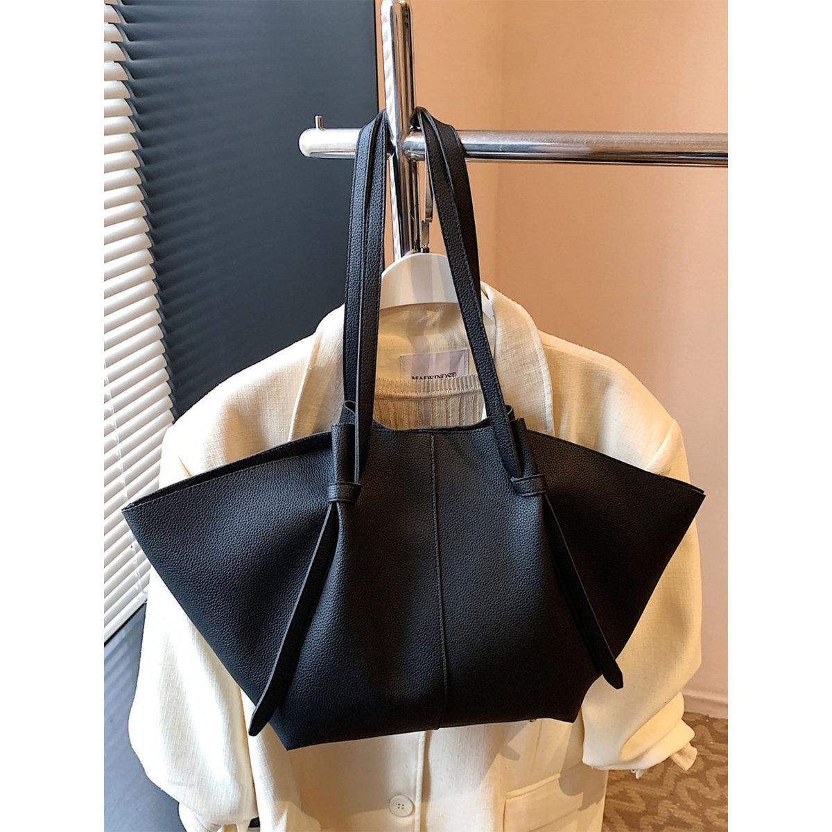 Take Two Solid Double Strap Shoulder Bag With Purse set-women-bagsandwallets-handbags-image-4