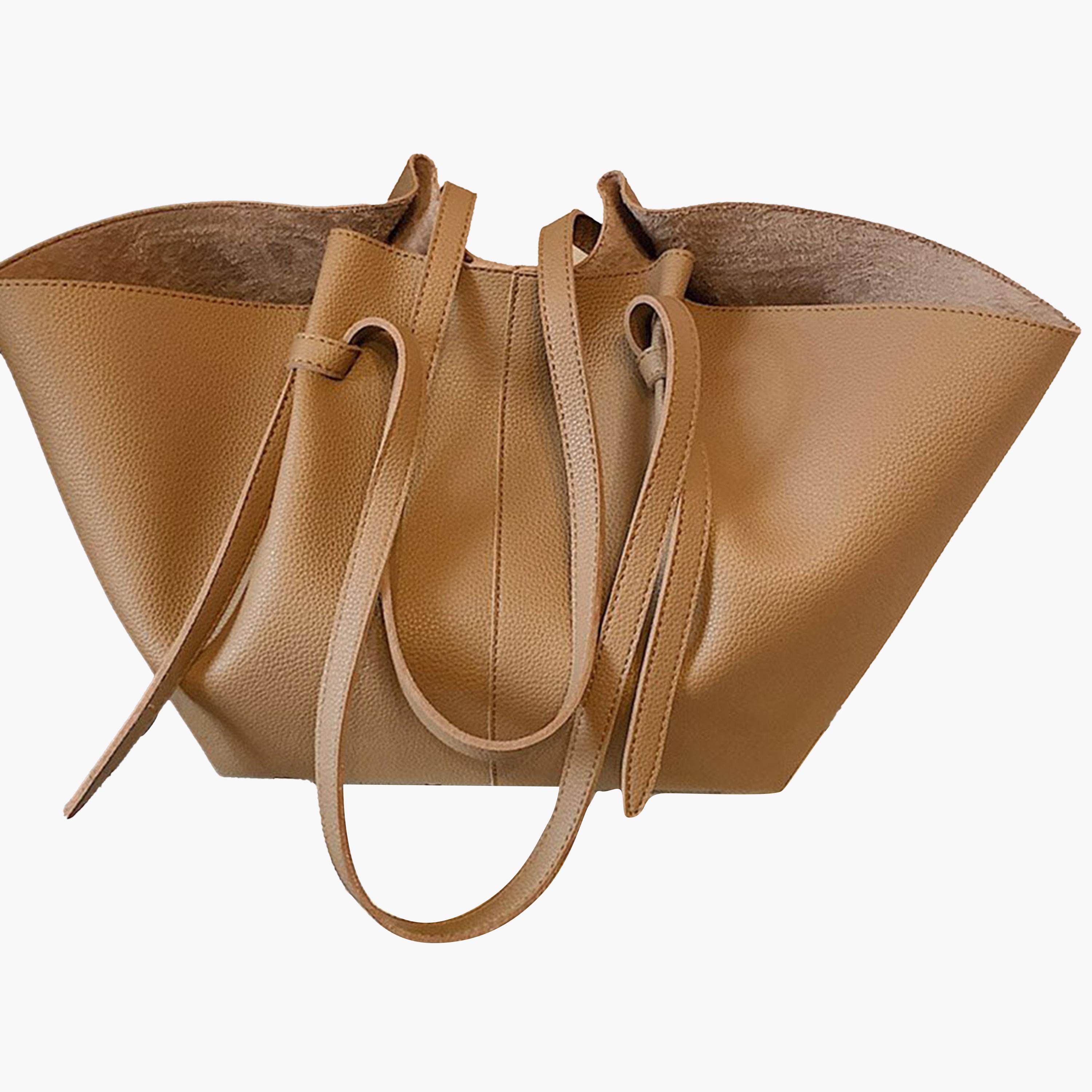 Take Two Solid Double Strap Shoulder Bag with Purse set-women-bagsandwallets-handbags-image-4