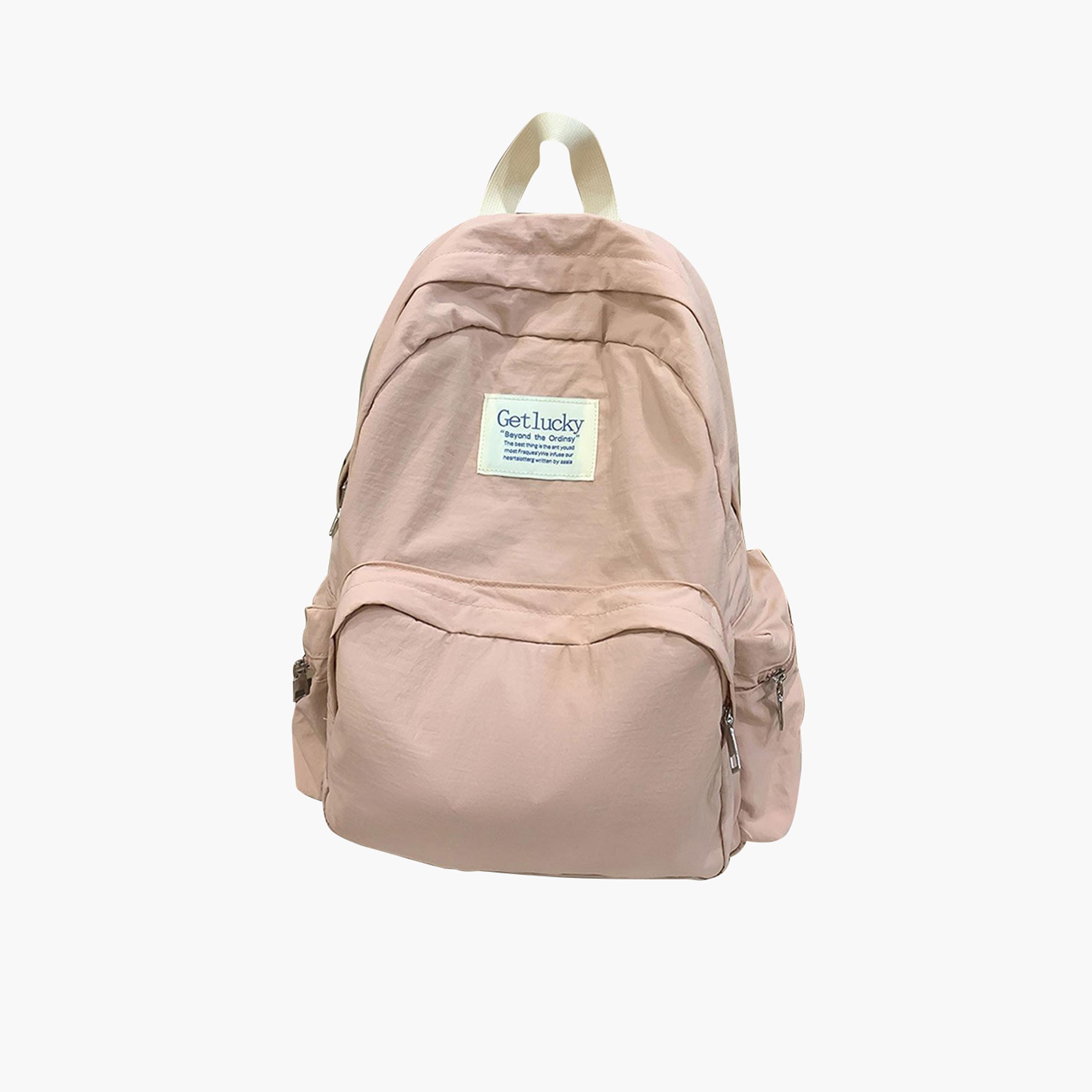 تيك تو - شنطة ظهر سادة بسحاب للإغلاق-women-bagsandwallets-backpacks-image-1