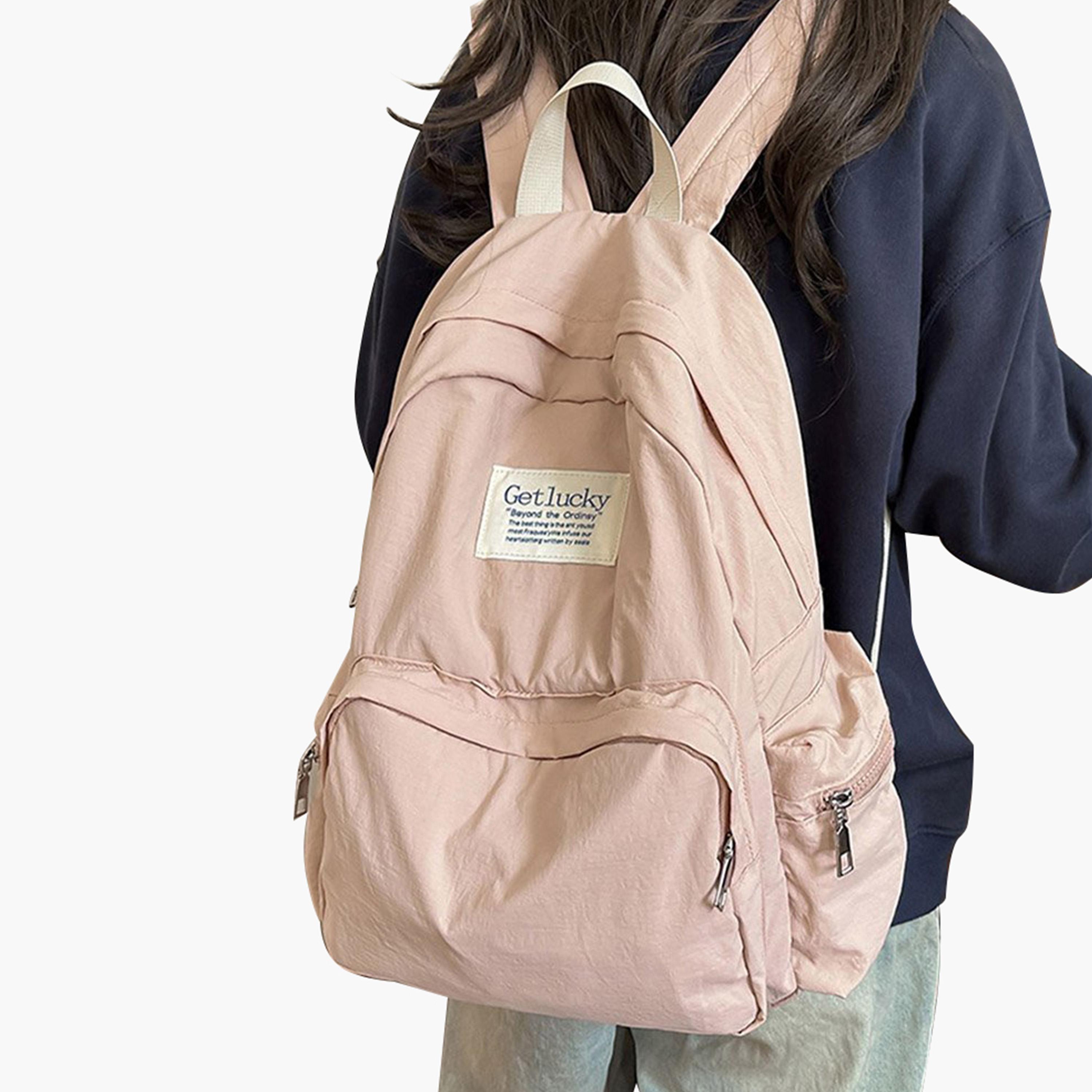 تيك تو - شنطة ظهر سادة بسحاب للإغلاق-women-bagsandwallets-backpacks-image-3