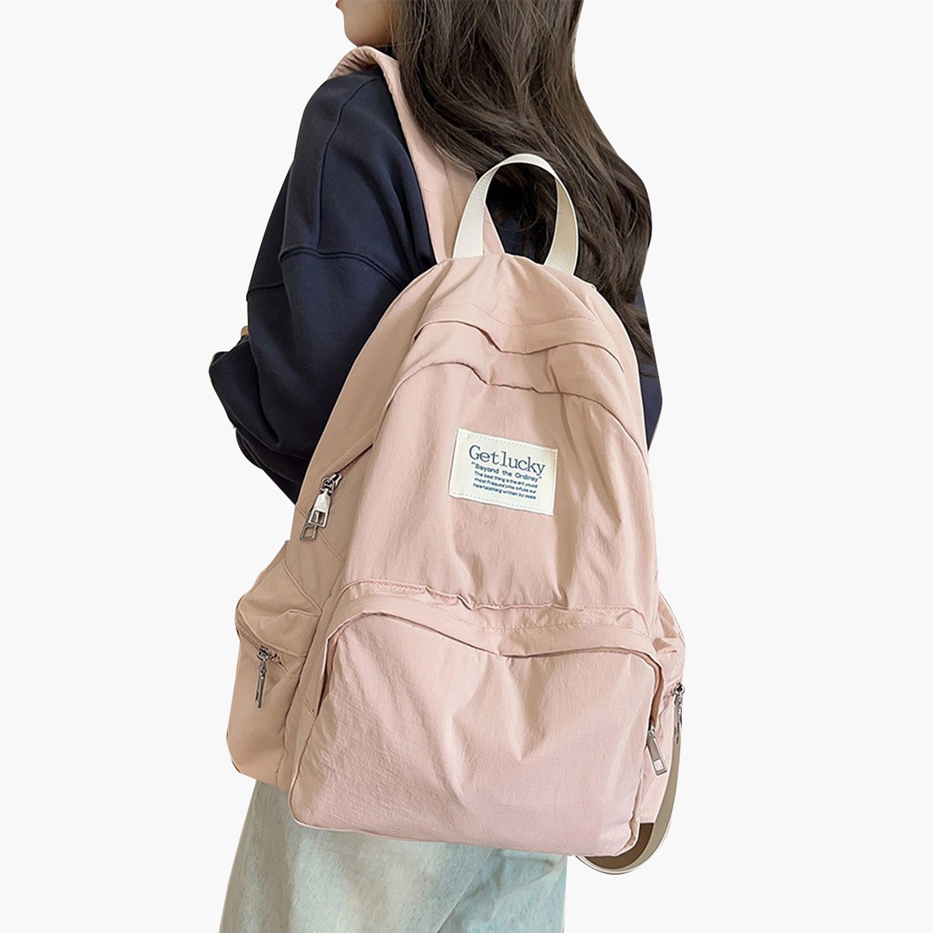 Take Two Solid Zip Closure Backpack-women-bagsandwallets-backpacks-image-6