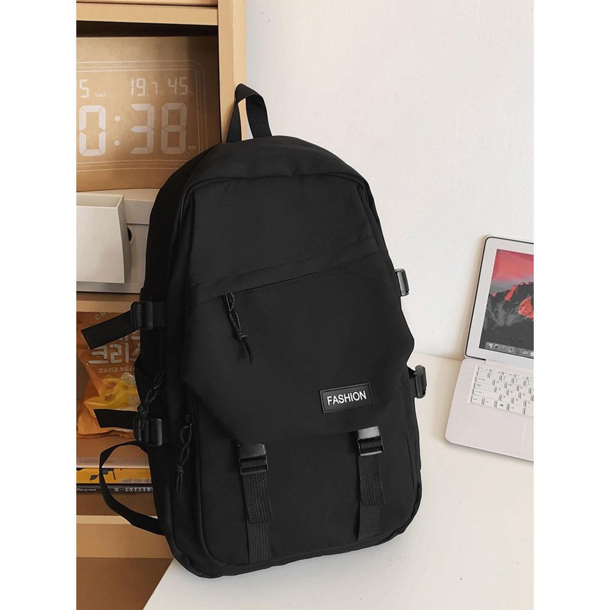 شنطة ظهر سادة بسحاب للإغلاق-men-bags-image-6