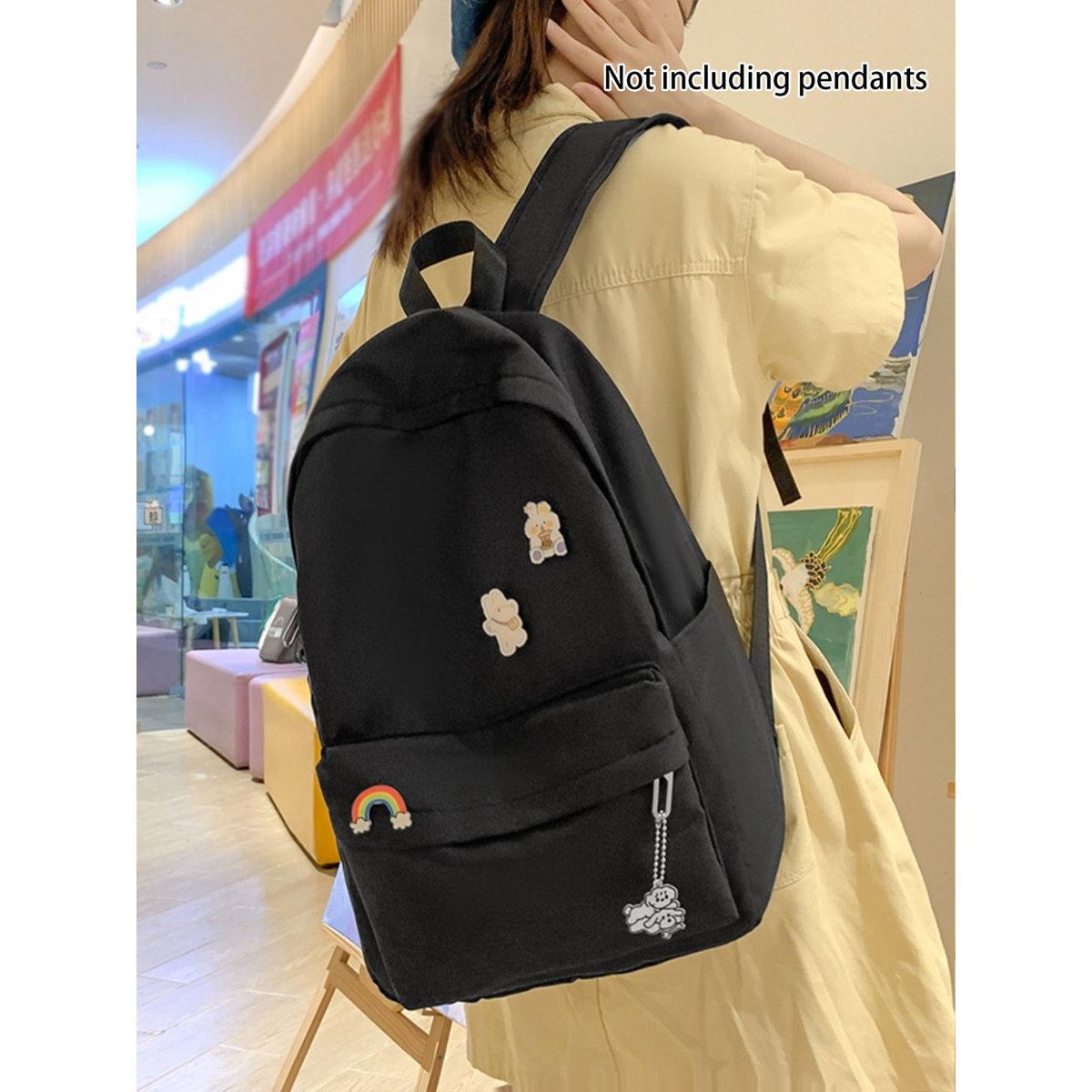 Take Two Solid Zip Closure Backpack-men-bags-image-3