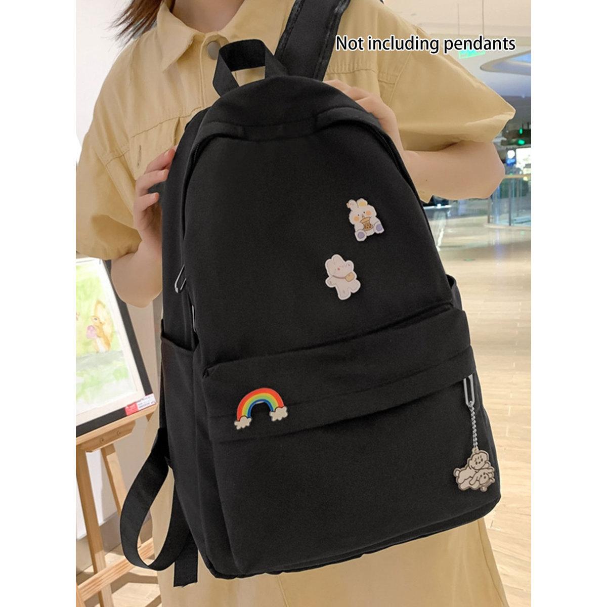 Take Two Solid Zip Closure Backpack-men-bags-image-4